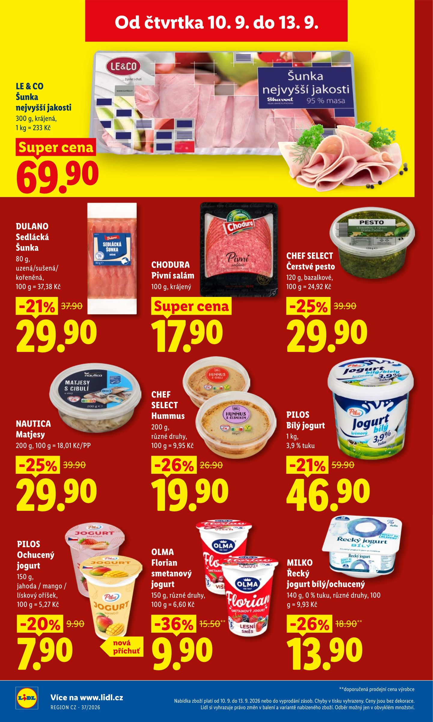 lidl - Lidl leták na příští týden od čtvrtka 10.09.2026 do neděle 13.09.2026 - page: 22