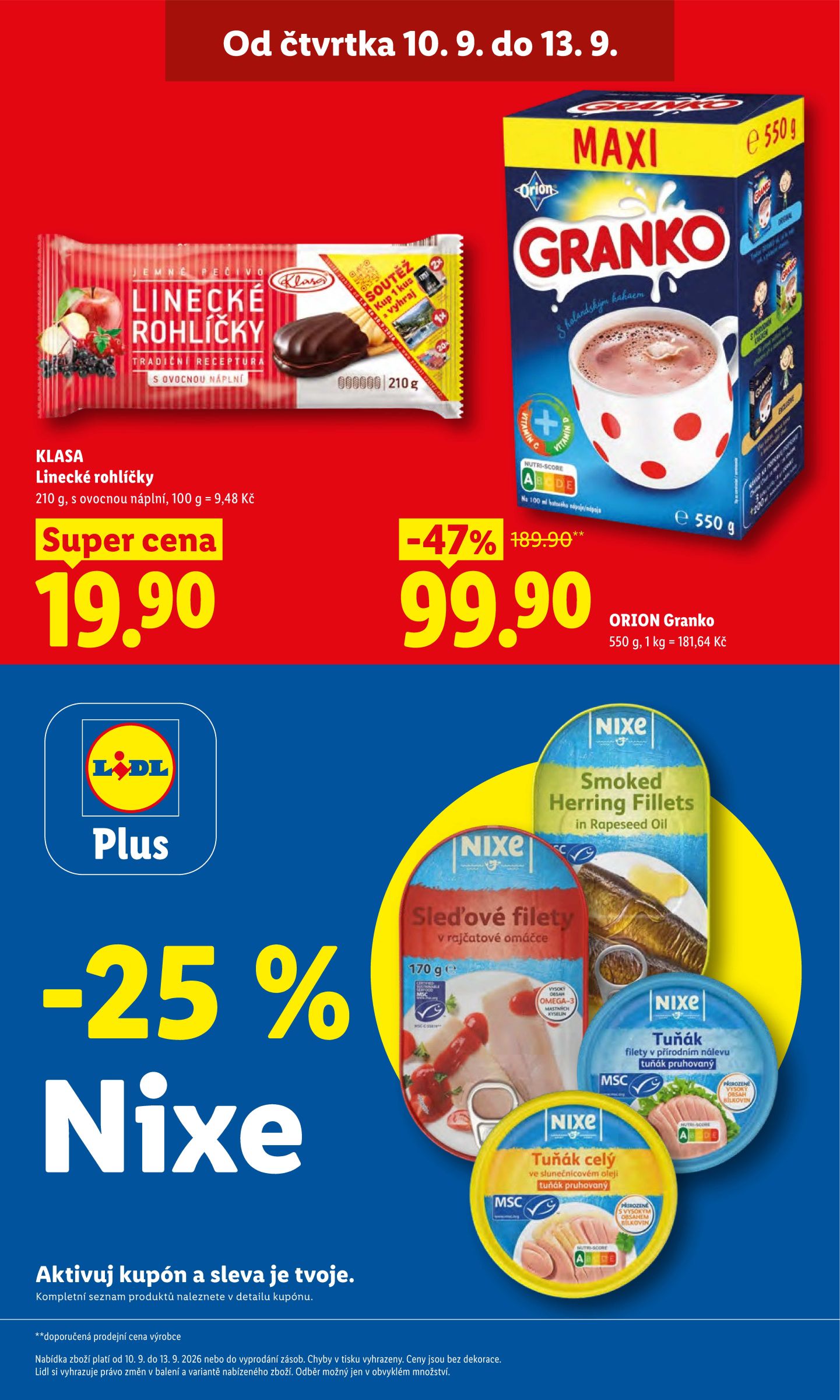 lidl - Lidl leták na příští týden od čtvrtka 10.09.2026 do neděle 13.09.2026 - page: 5