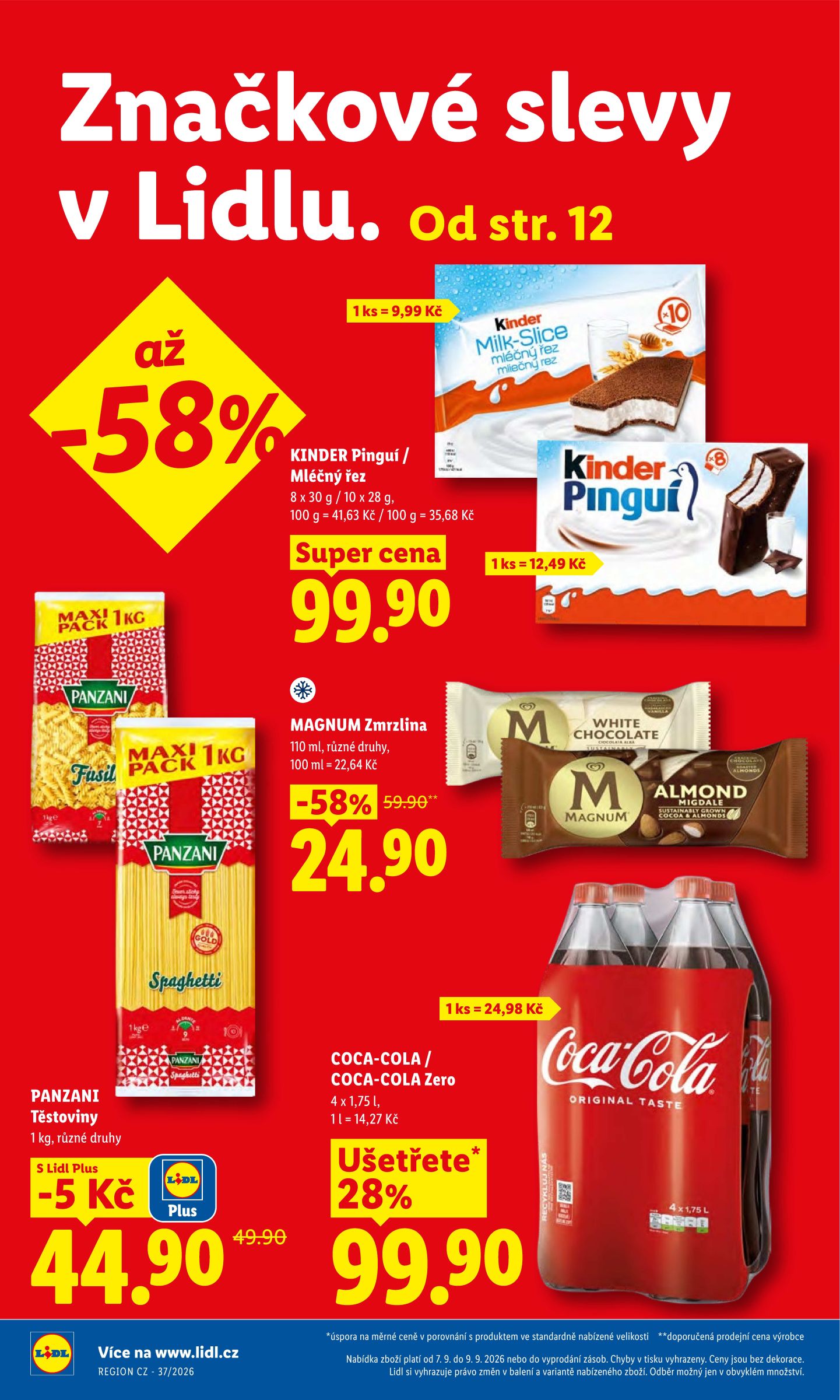 lidl - Lidl leták na příští týden od pondělí 07.09.2026 do středy 09.09.2026 - page: 4