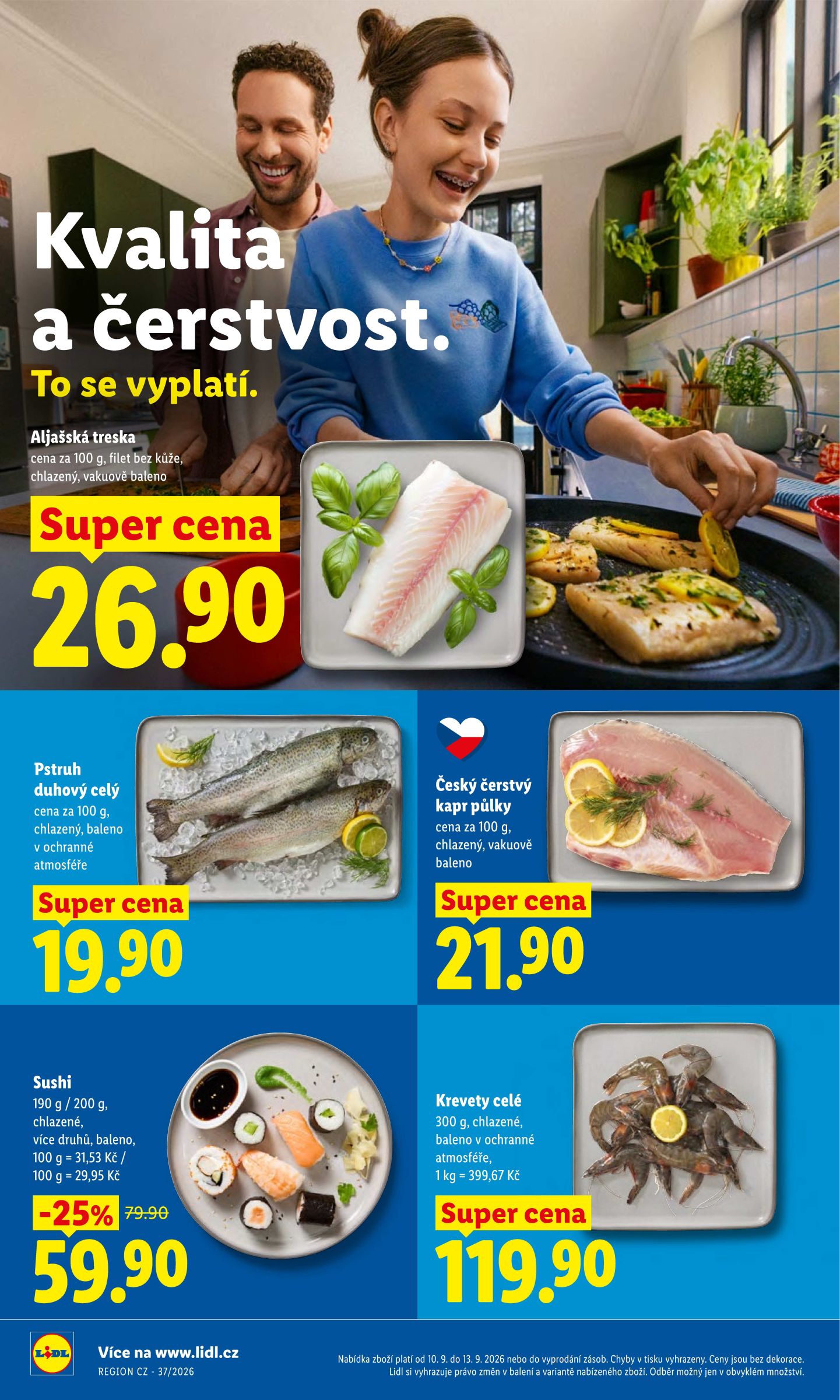 lidl - Aktuální Lidl leták platný od čtvrtka 10.09.2026 do neděle 13.09.2026 - page: 14