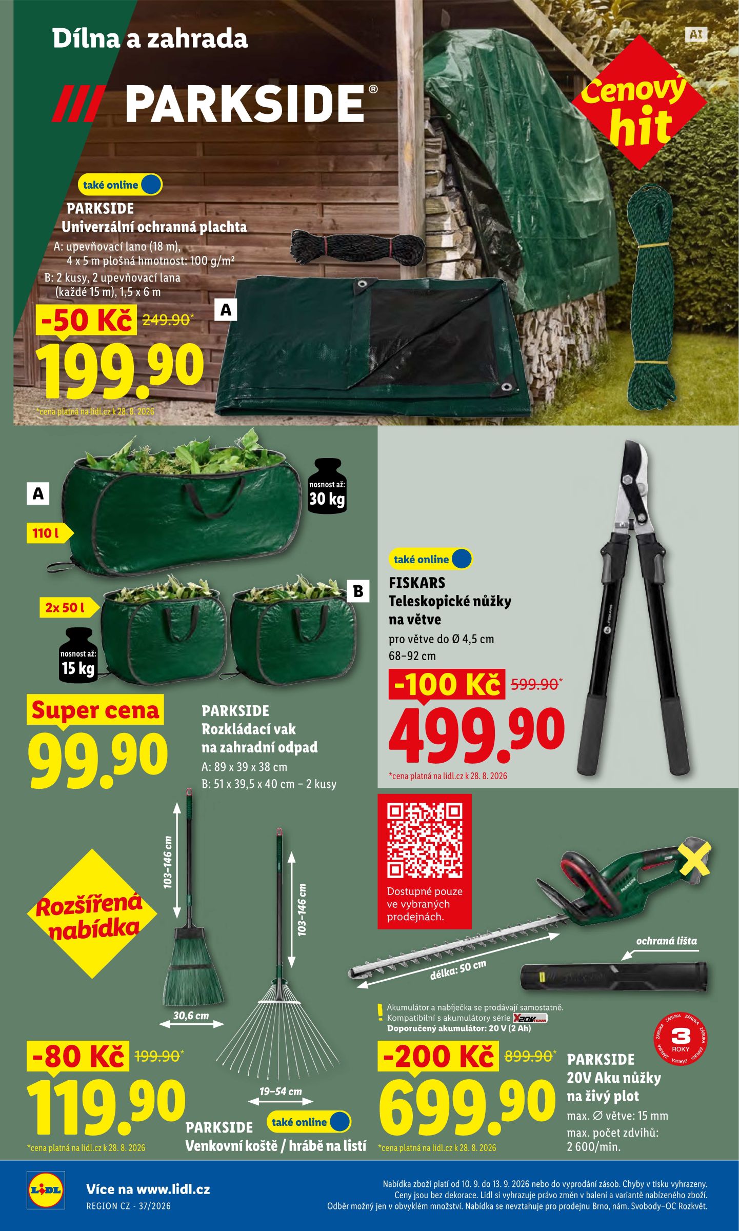 lidl - Aktuální Lidl leták platný od čtvrtka 10.09.2026 do neděle 13.09.2026 - page: 36