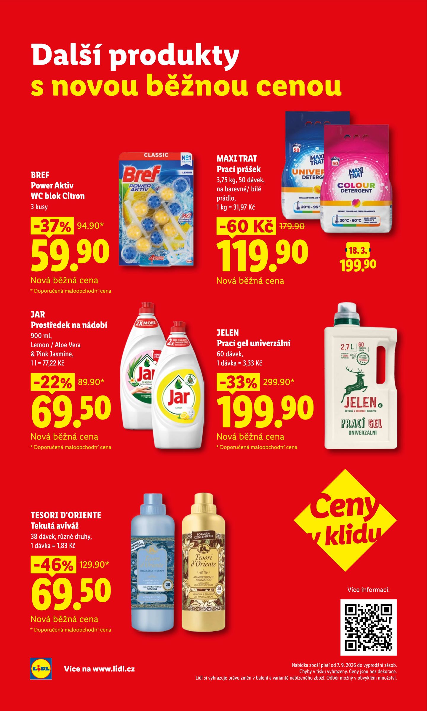 lidl - Aktuální Lidl leták platný od čtvrtka 10.09.2026 do neděle 13.09.2026 - page: 3