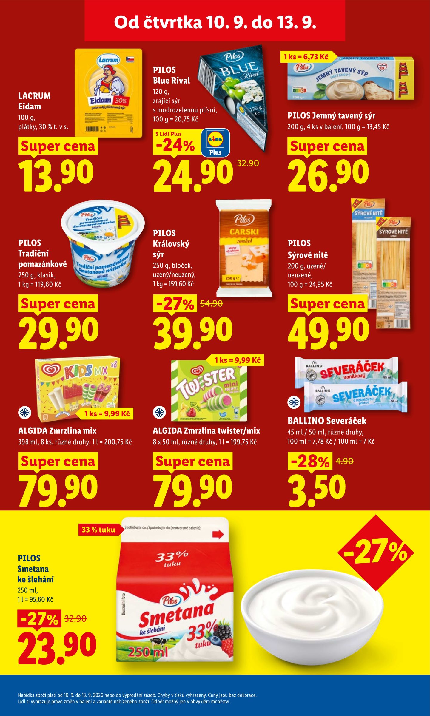 lidl - Aktuální Lidl leták platný od čtvrtka 10.09.2026 do neděle 13.09.2026 - page: 21