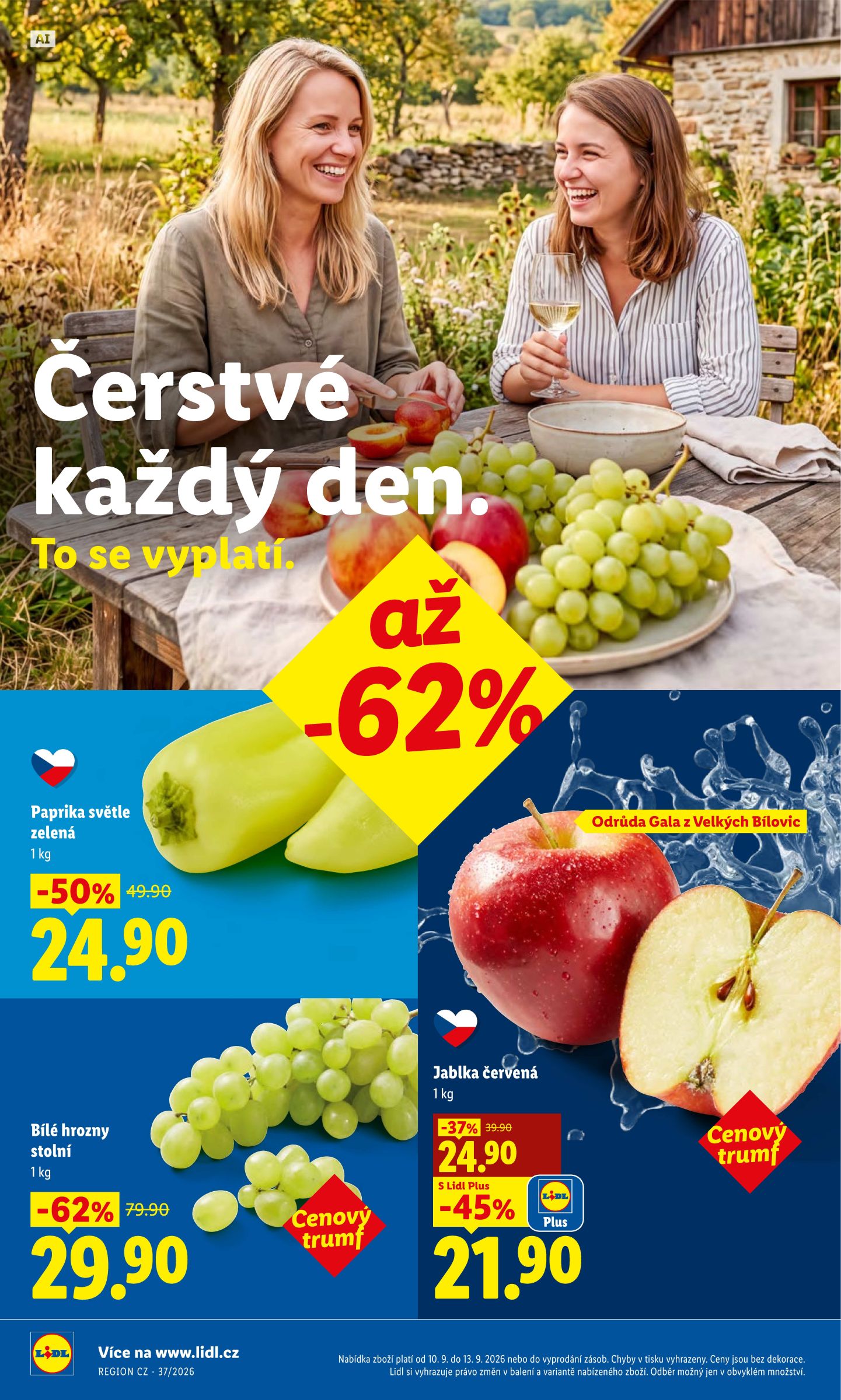 lidl - Aktuální Lidl leták platný od čtvrtka 10.09.2026 do neděle 13.09.2026 - page: 12