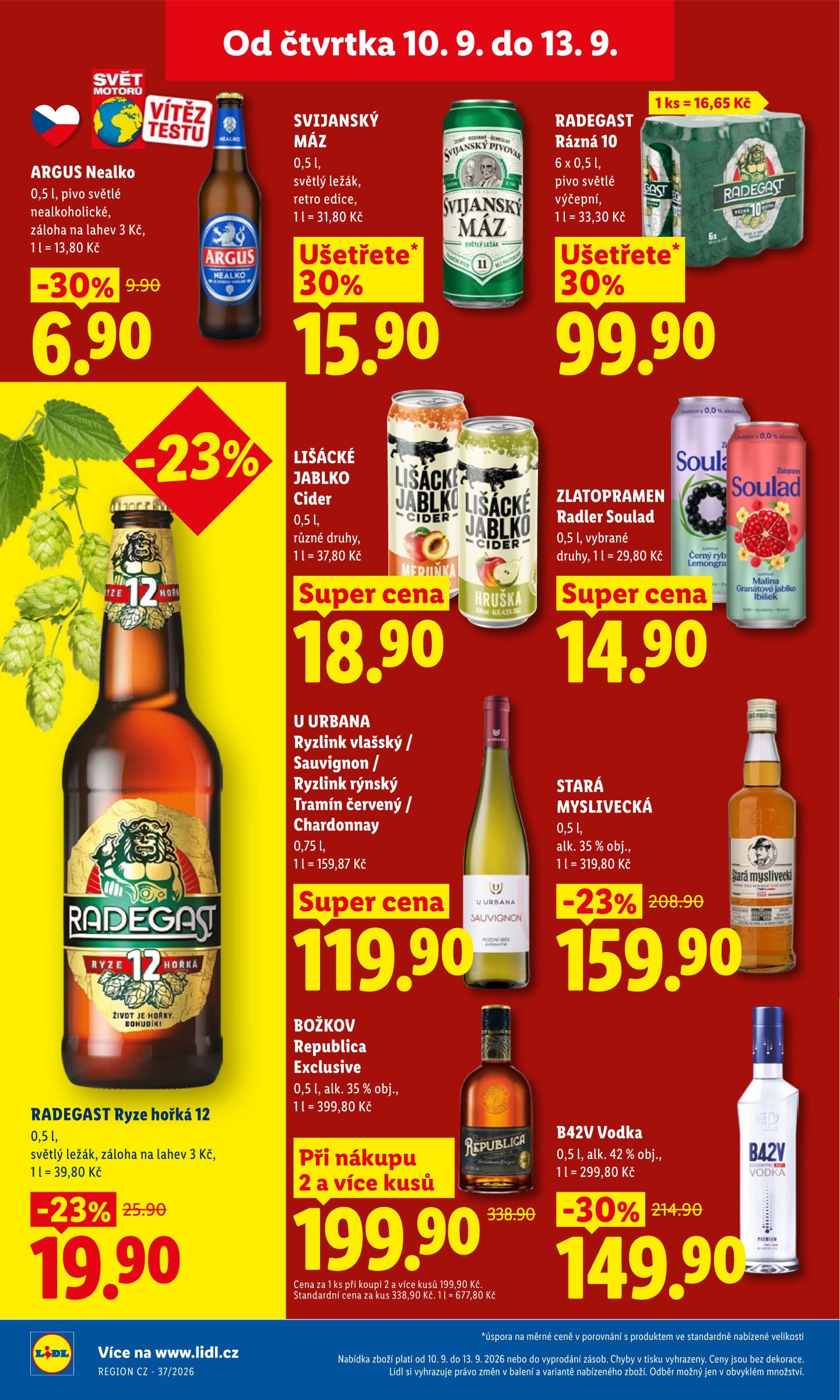lidl - Aktuální Lidl leták platný od čtvrtka 10.09.2026 do neděle 13.09.2026 - page: 28