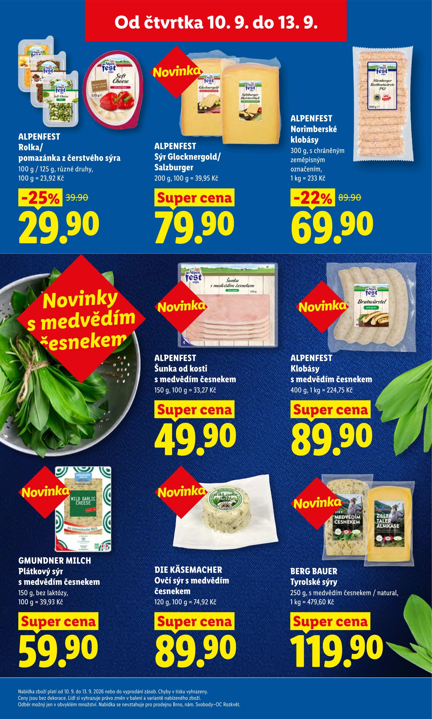 lidl - Aktuální Lidl leták platný od čtvrtka 10.09.2026 do neděle 13.09.2026 - page: 23