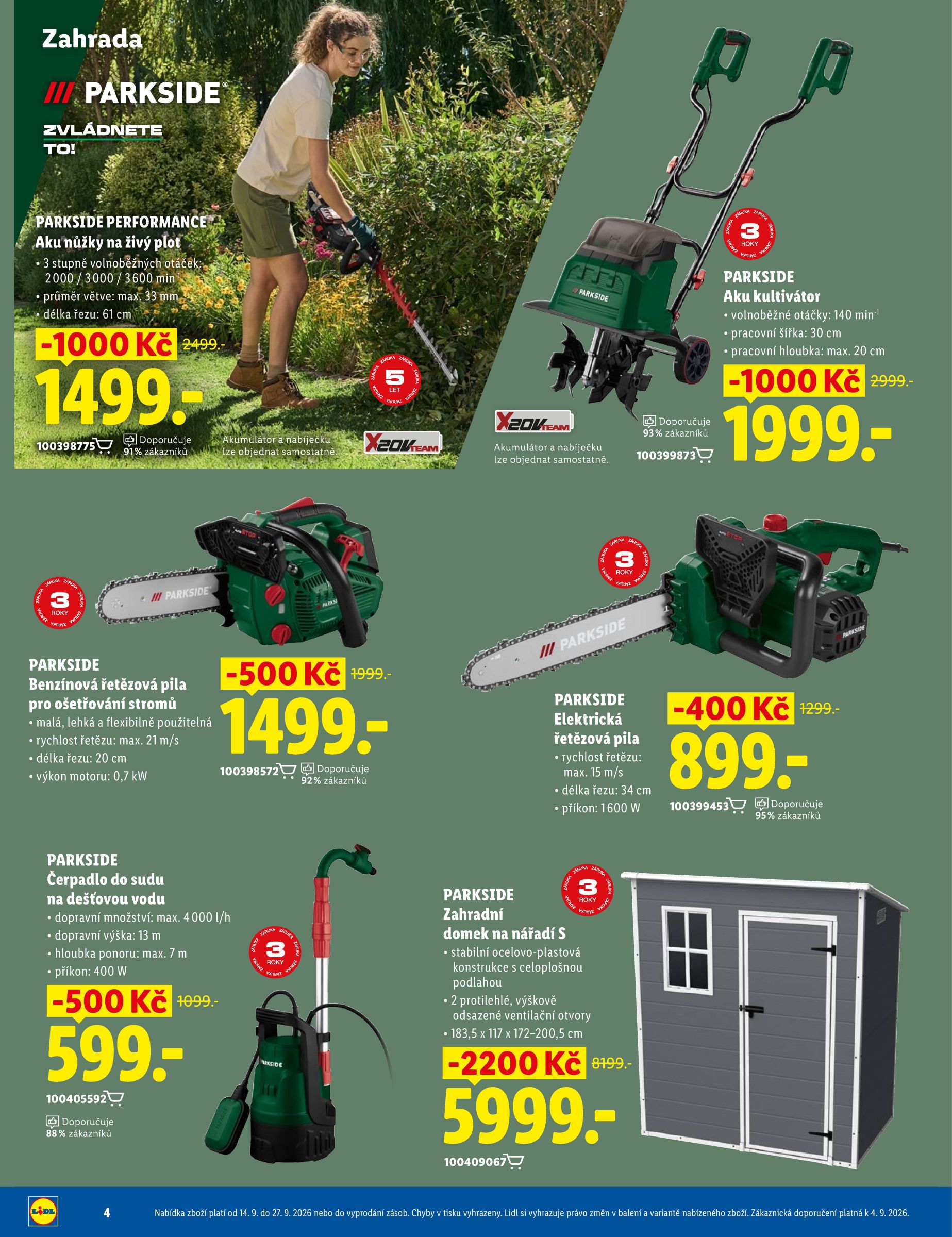 lidl - Lidl - Online magazín leták na příští týden od pondělí 14.09.2026 do neděle 27.09.2026 - page: 4