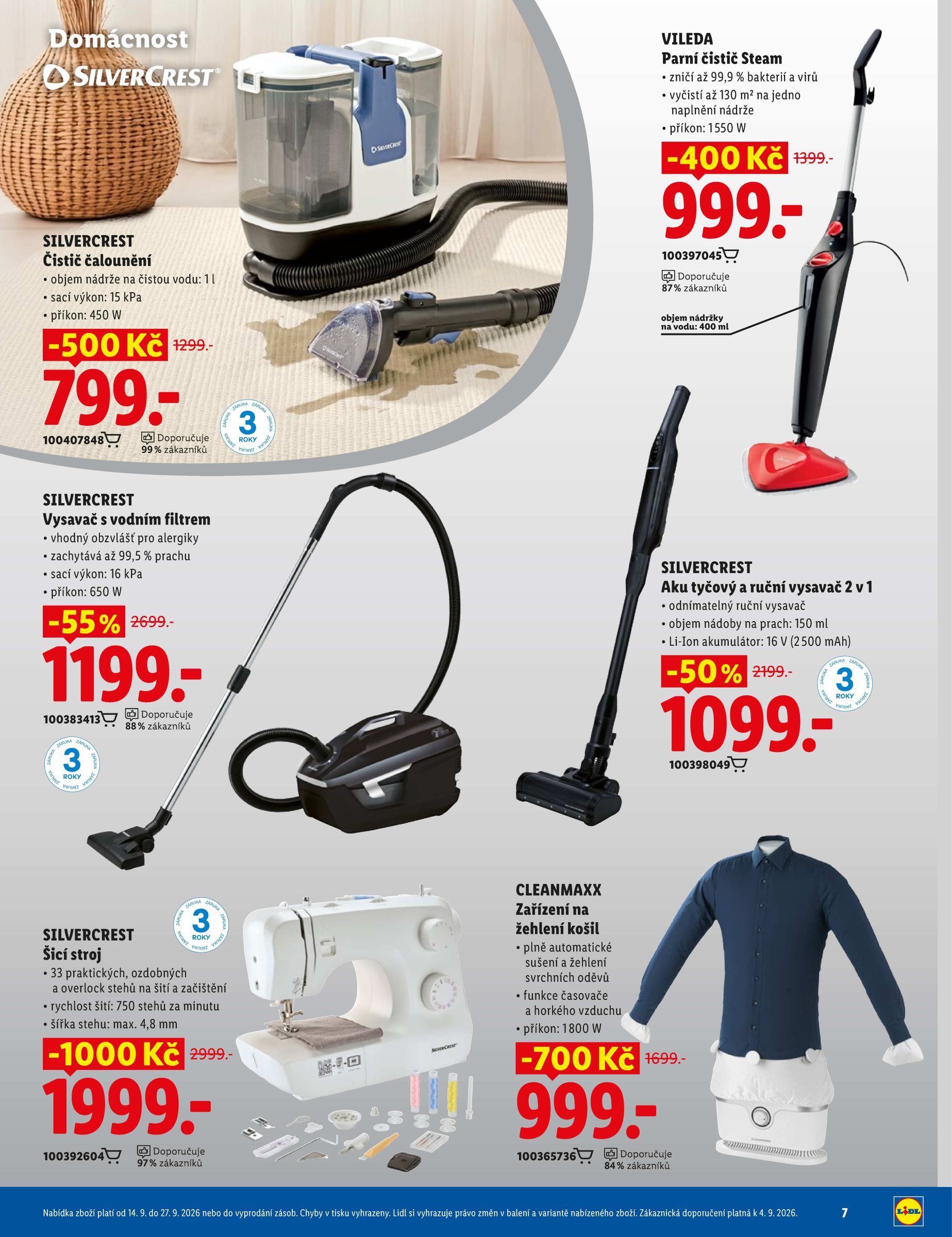 lidl - Lidl - Online magazín leták na příští týden od pondělí 14.09.2026 do neděle 27.09.2026 - page: 7