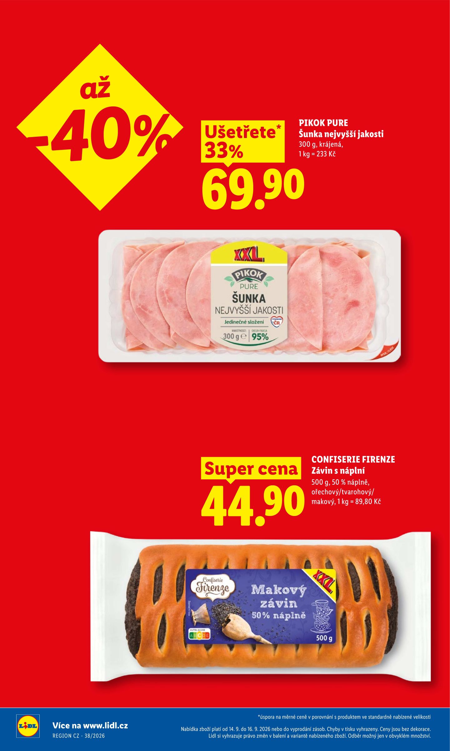 lidl - Lidl leták na příští týden od pondělí 14.09.2026 do středy 16.09.2026 - page: 6