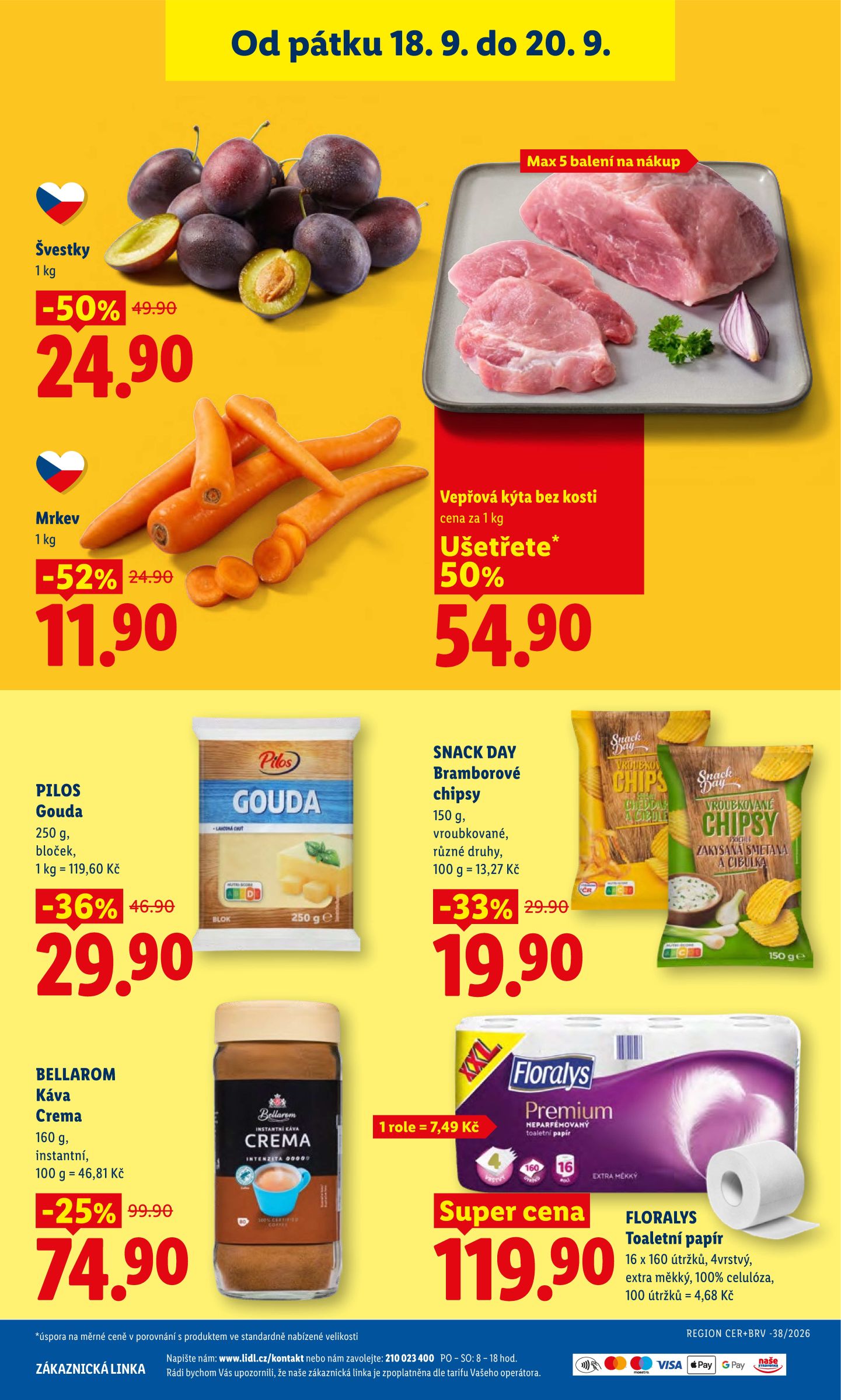 lidl - Lidl leták na příští týden od čtvrtka 17.09.2026 do neděle 20.09.2026 - page: 43