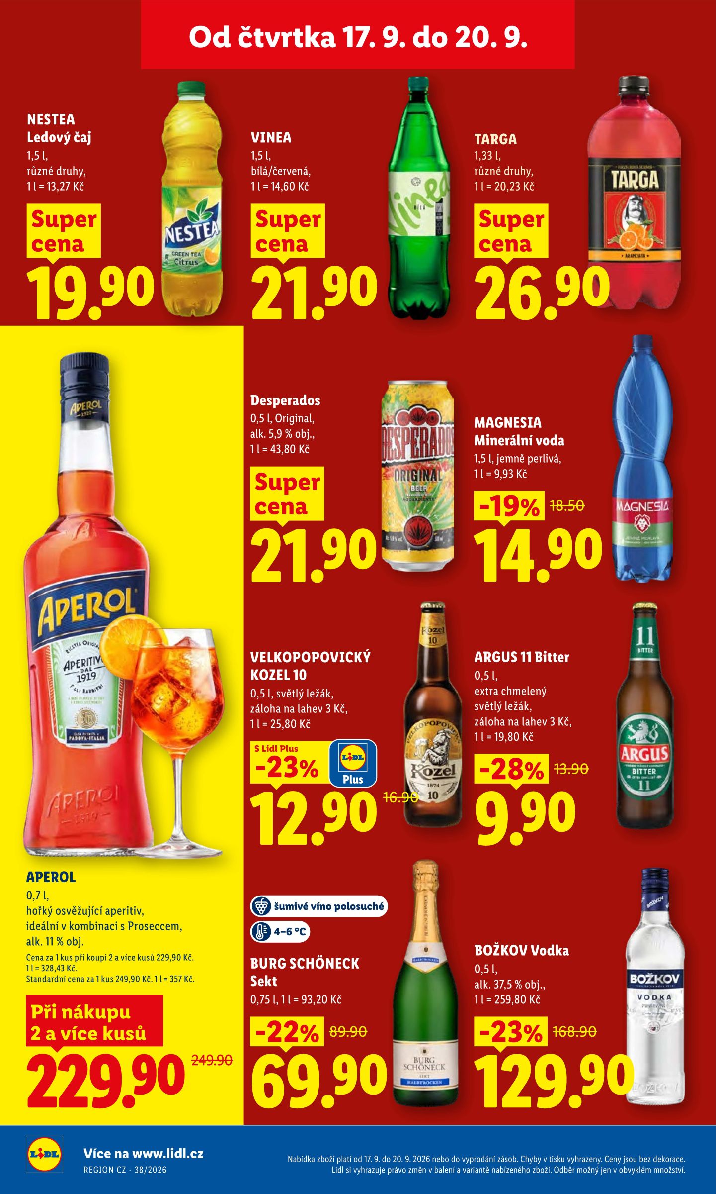 lidl - Lidl leták na příští týden od čtvrtka 17.09.2026 do neděle 20.09.2026 - page: 22