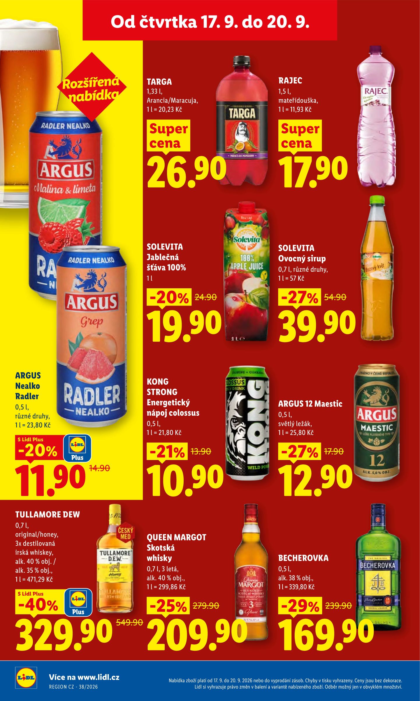 lidl - Lidl leták na příští týden od čtvrtka 17.09.2026 do neděle 20.09.2026 - page: 23