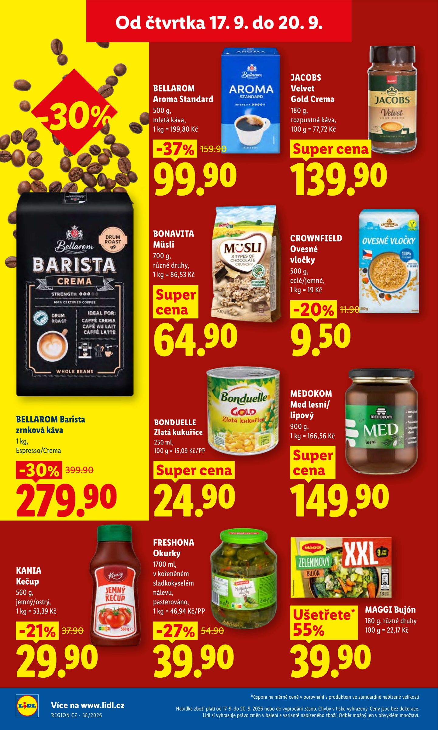 lidl - Lidl leták na příští týden od čtvrtka 17.09.2026 do neděle 20.09.2026 - page: 20