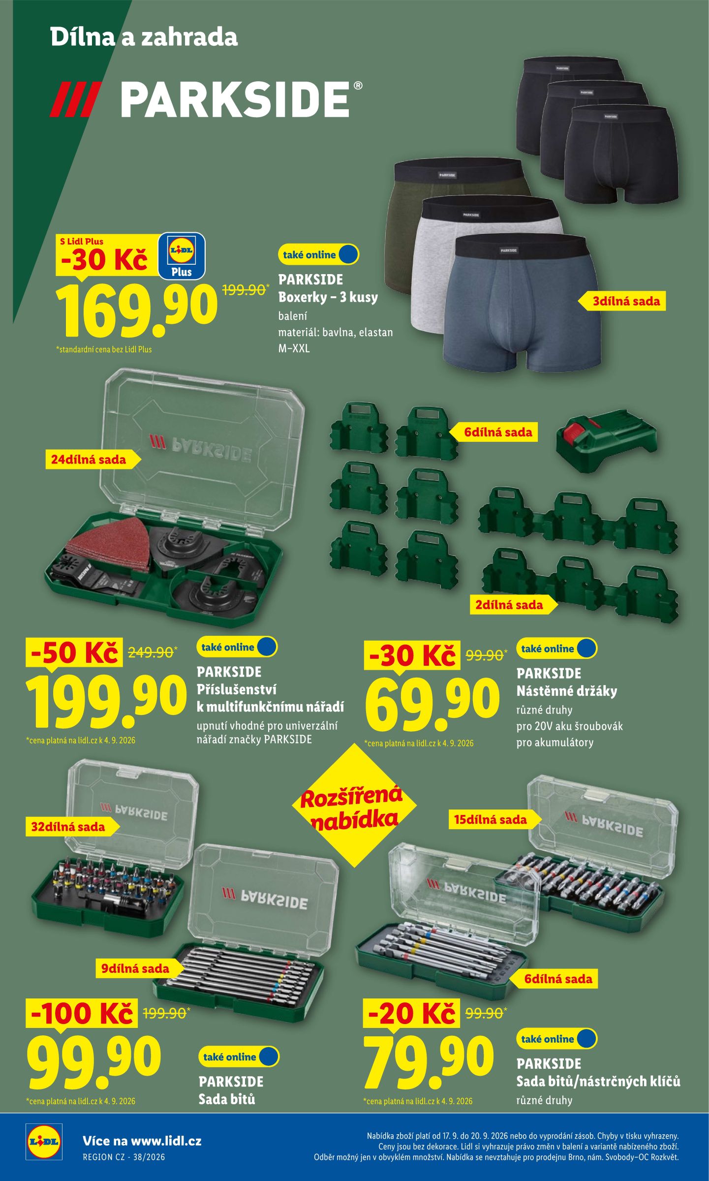 lidl - Lidl leták na příští týden od čtvrtka 17.09.2026 do neděle 20.09.2026 - page: 34