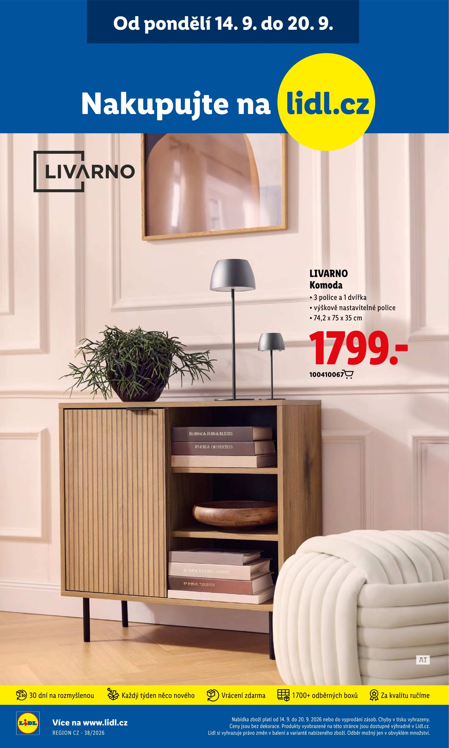 lidl - Lidl leták na příští týden od čtvrtka 17.09.2026 do neděle 20.09.2026 - page: 40