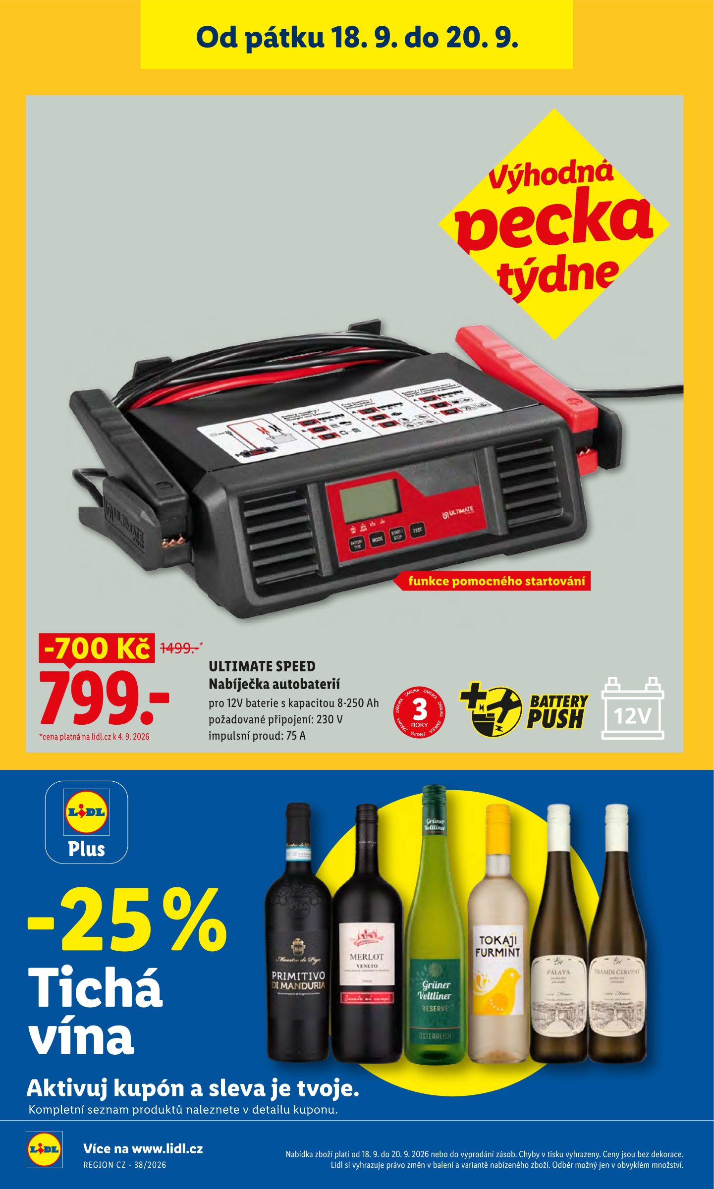 lidl - Lidl - Spotřební zboží leták na příští týden od pondělí 14.09.2026 do neděle 20.09.2026 - page: 29