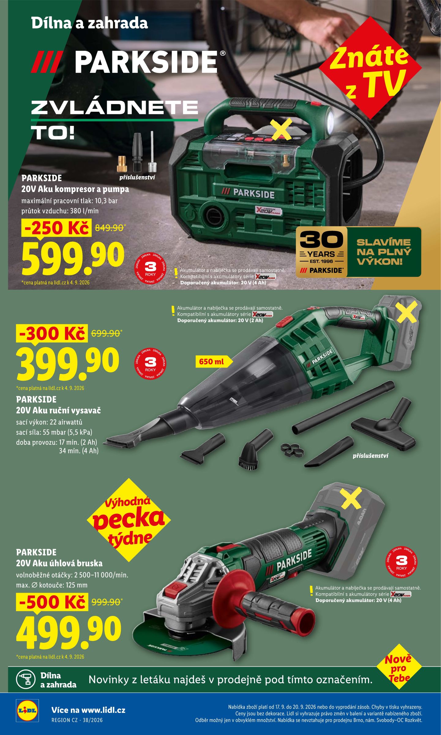 lidl - Lidl - Spotřební zboží leták na příští týden od pondělí 14.09.2026 do neděle 20.09.2026 - page: 20
