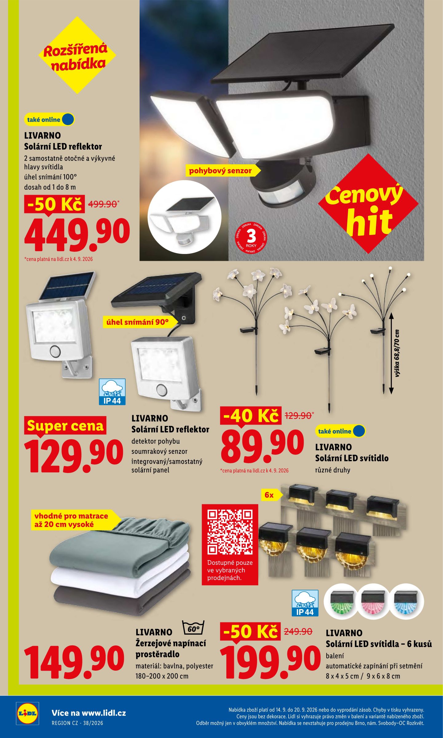 lidl - Lidl - Spotřební zboží leták na příští týden od pondělí 14.09.2026 do neděle 20.09.2026 - page: 10
