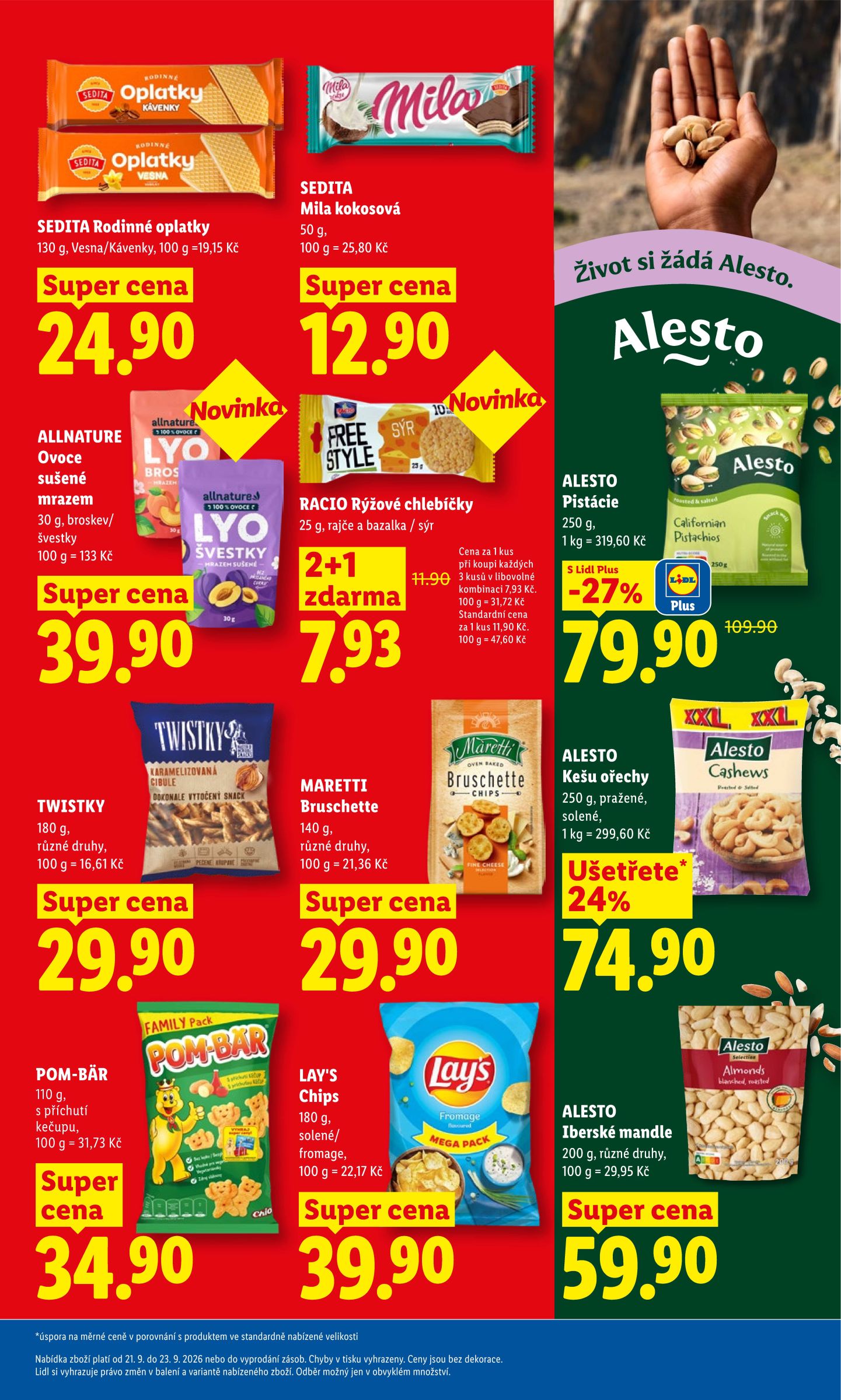 lidl - Lidl leták na příští týden od pondělí 21.09.2026 do středy 23.09.2026 - page: 33