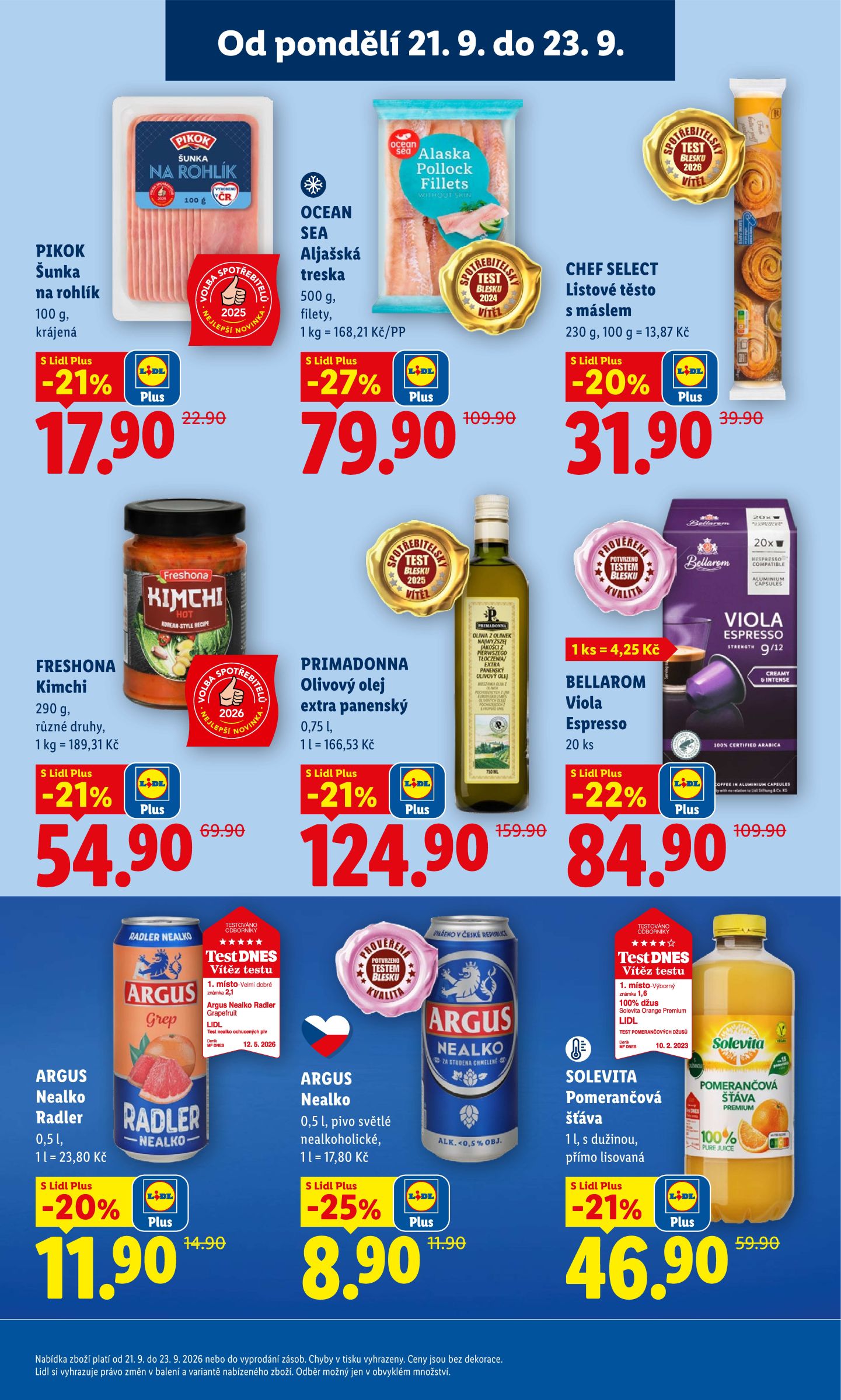 lidl - Lidl leták na příští týden od pondělí 21.09.2026 do středy 23.09.2026 - page: 19
