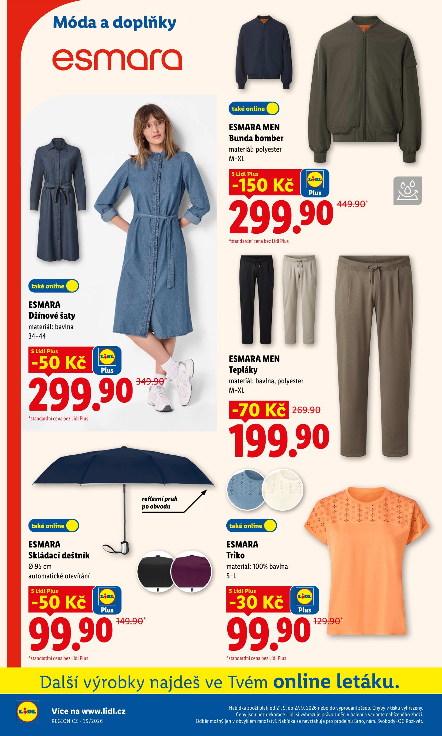 lidl - Lidl leták na příští týden od pondělí 21.09.2026 do středy 23.09.2026 - page: 40