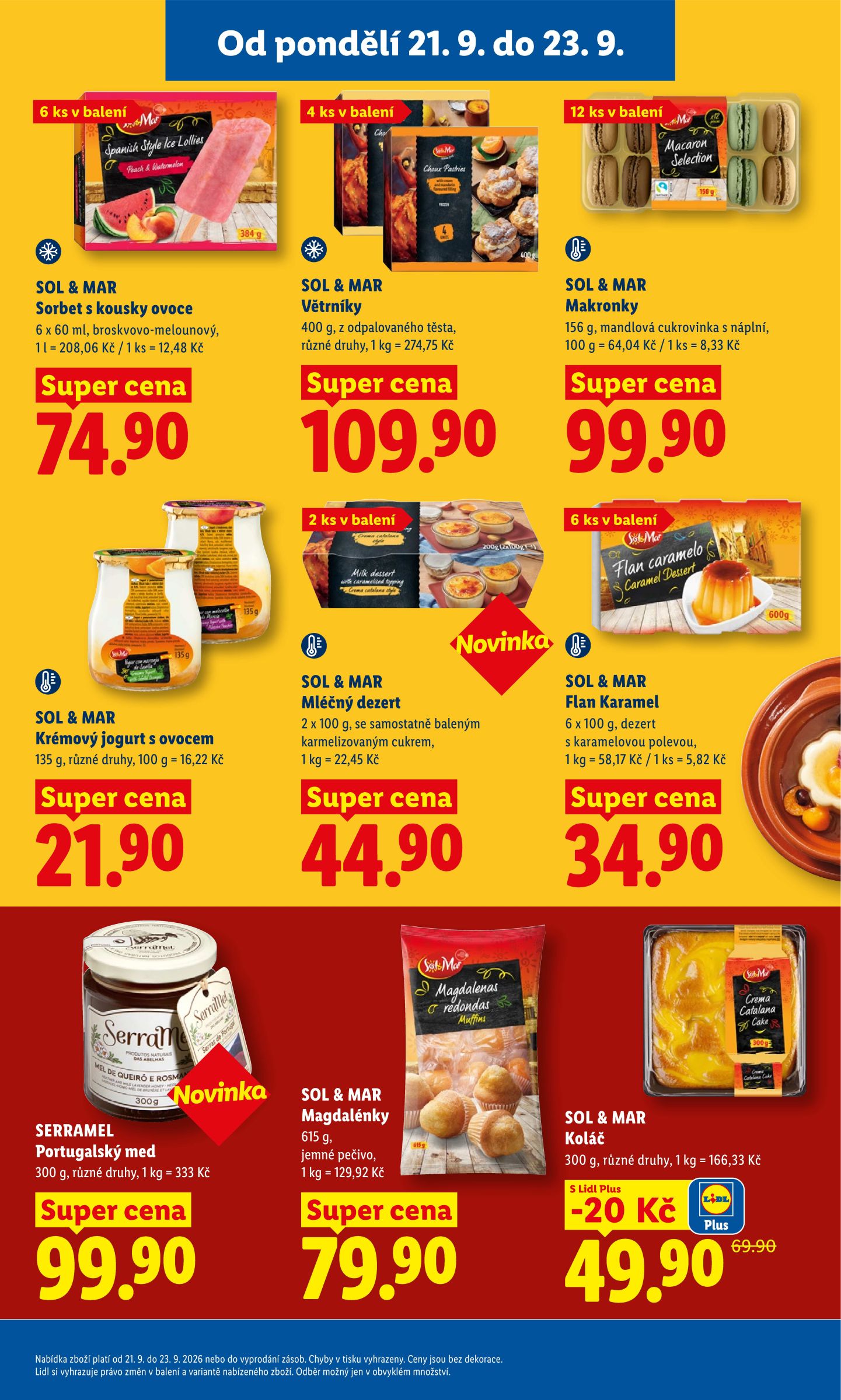 lidl - Lidl leták na příští týden od pondělí 21.09.2026 do středy 23.09.2026 - page: 25