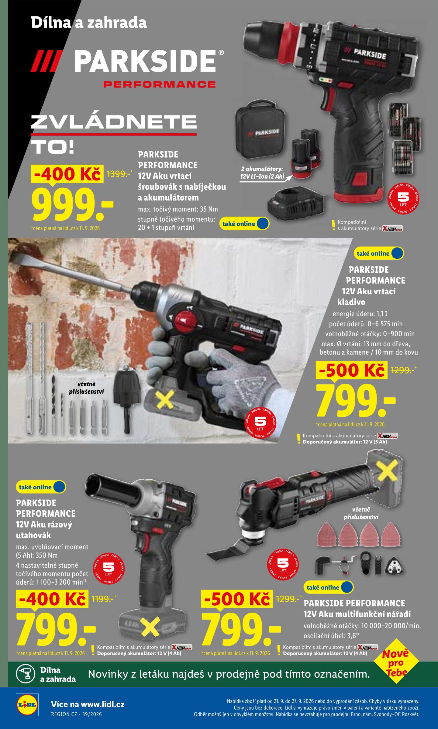 lidl - Lidl - Spotřební zboží leták na příští týden od pondělí 21.09.2026 do neděle 27.09.2026 - page: 8