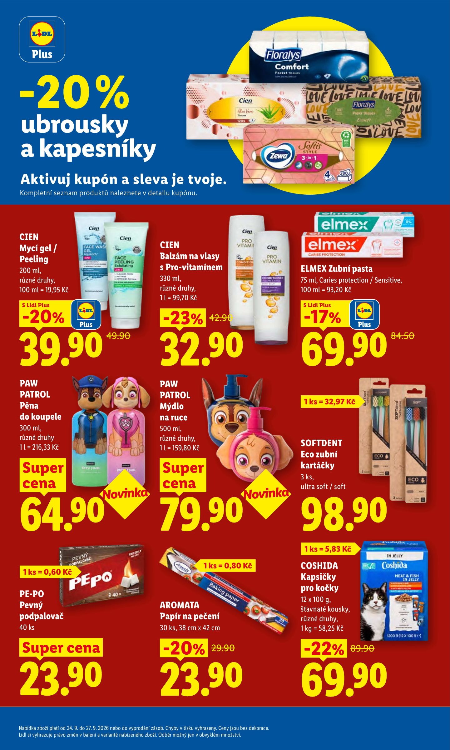 lidl - Lidl leták na příští týden od čtvrtka 24.09.2026 do neděle 27.09.2026 - page: 29