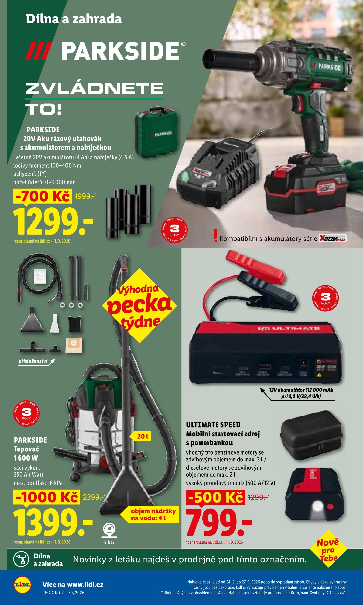 lidl - Lidl leták na příští týden od čtvrtka 24.09.2026 do neděle 27.09.2026 - page: 30