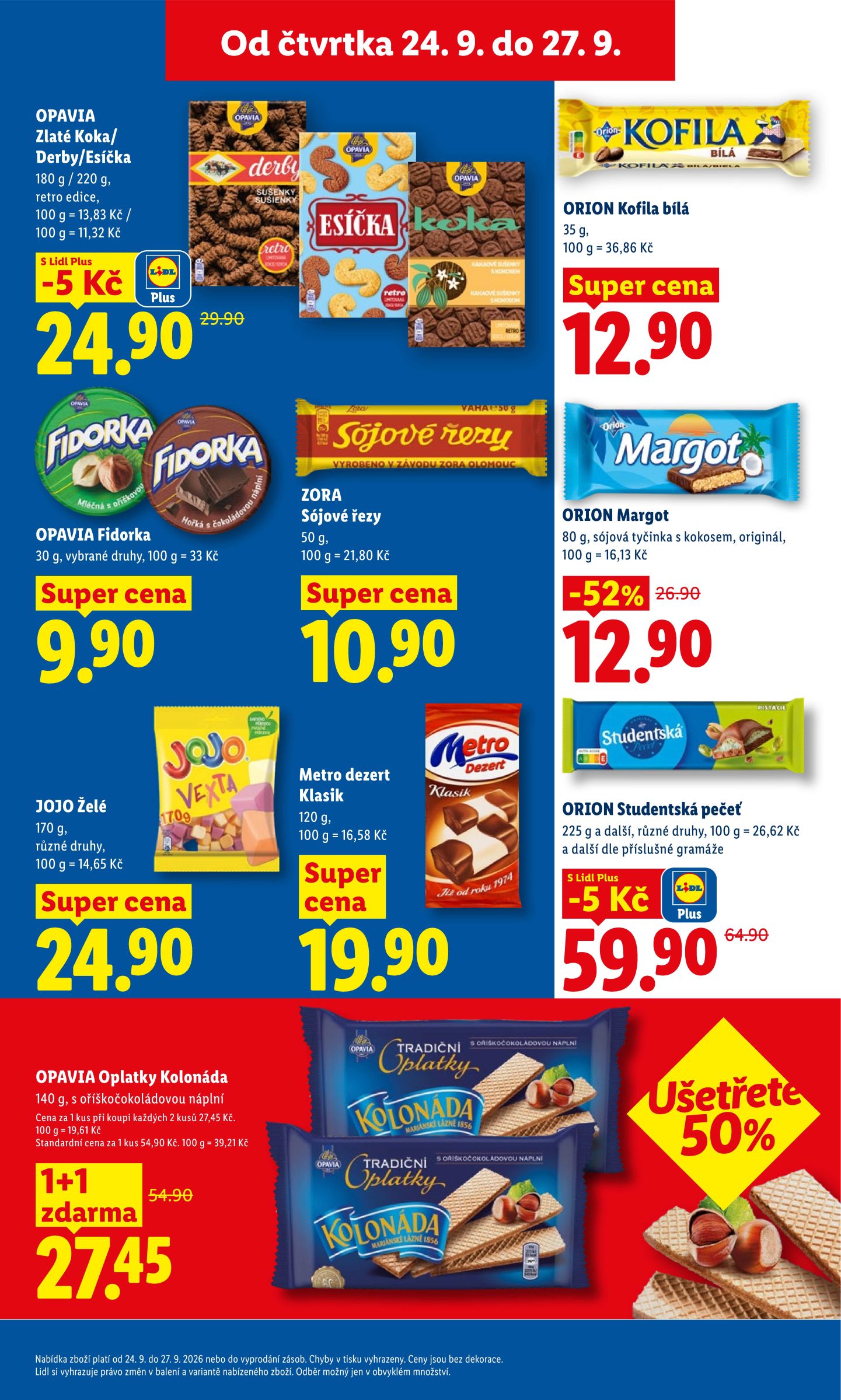 lidl - Lidl leták na příští týden od čtvrtka 24.09.2026 do neděle 27.09.2026 - page: 23