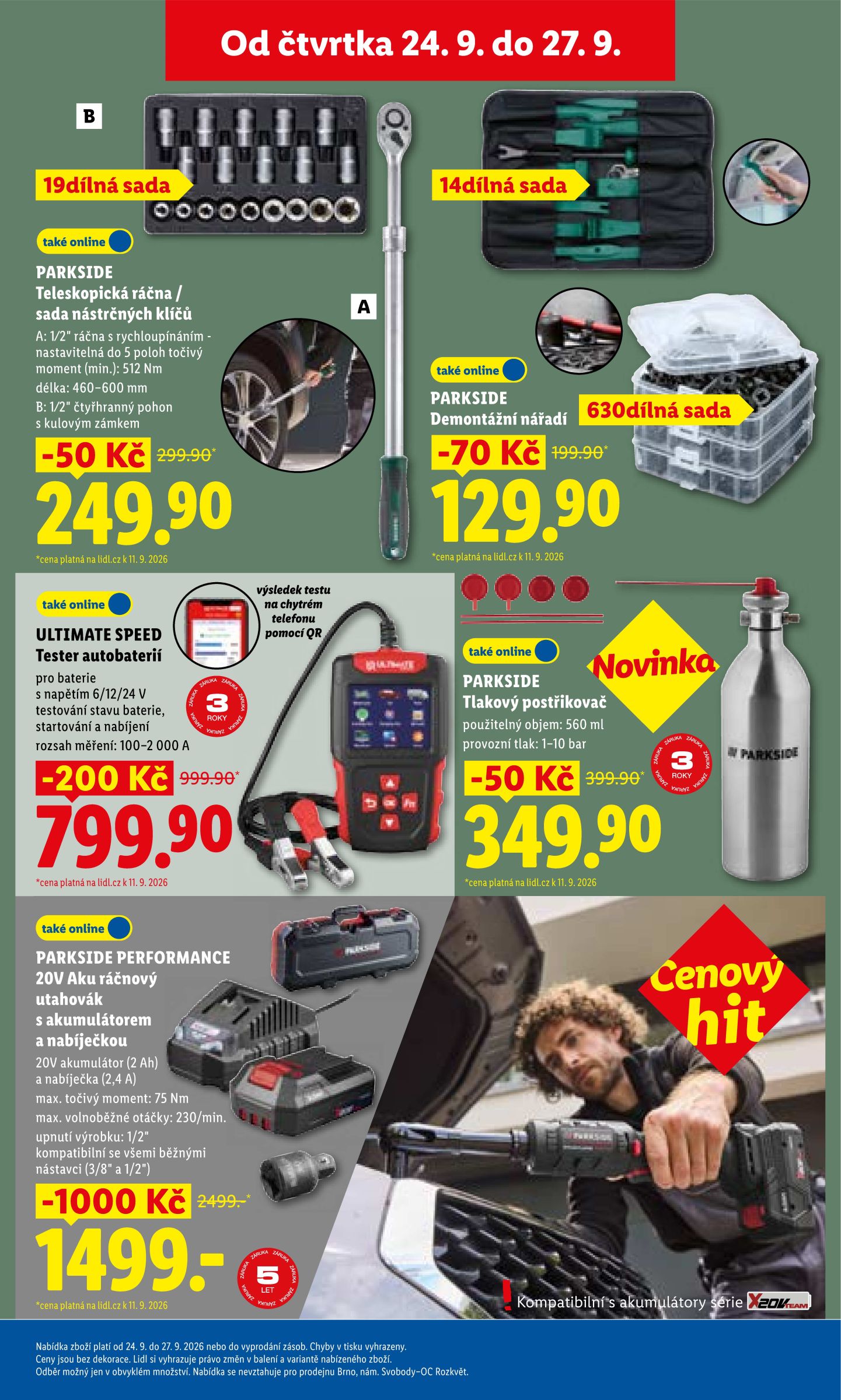 lidl - Lidl leták na příští týden od čtvrtka 24.09.2026 do neděle 27.09.2026 - page: 31