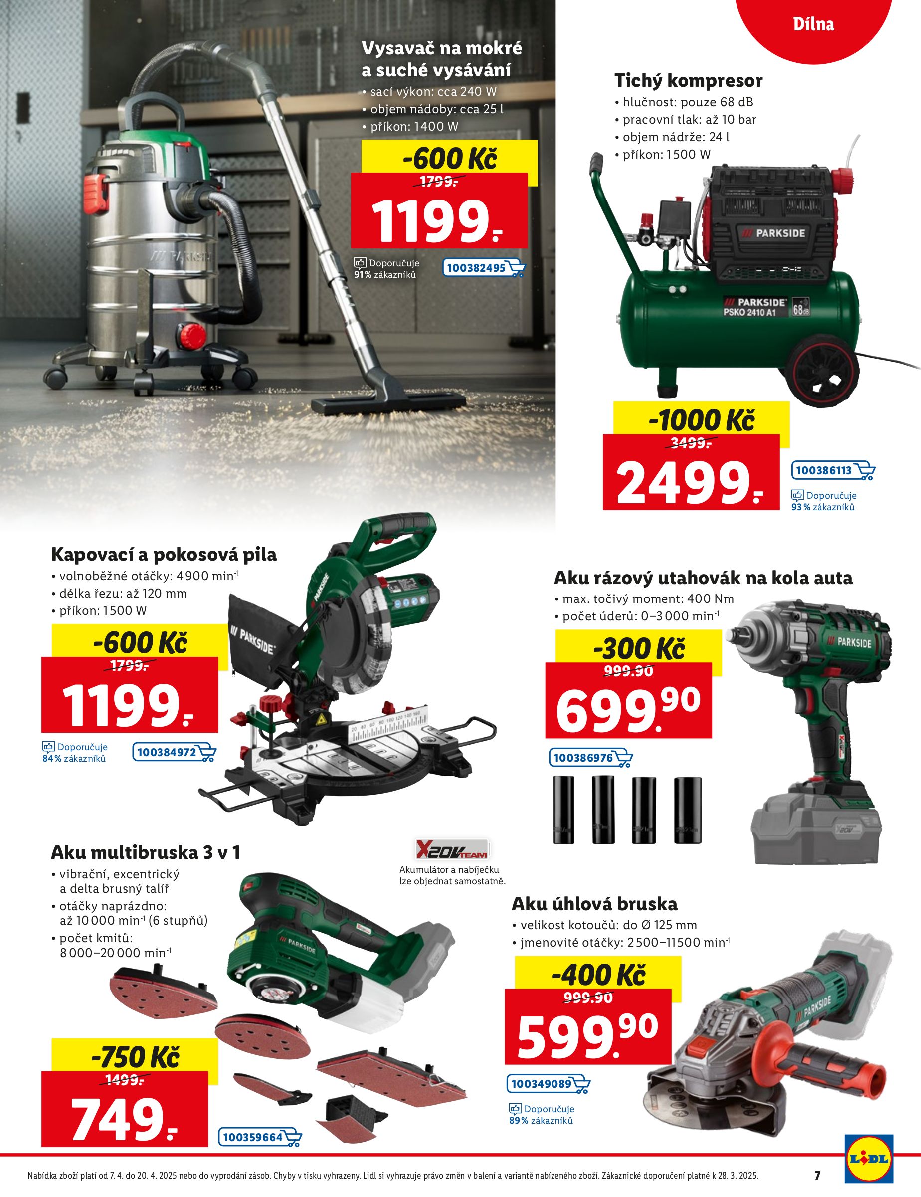 lidl - Leták Lidl-shop.cz od 07.04. do 20.04. - page: 7