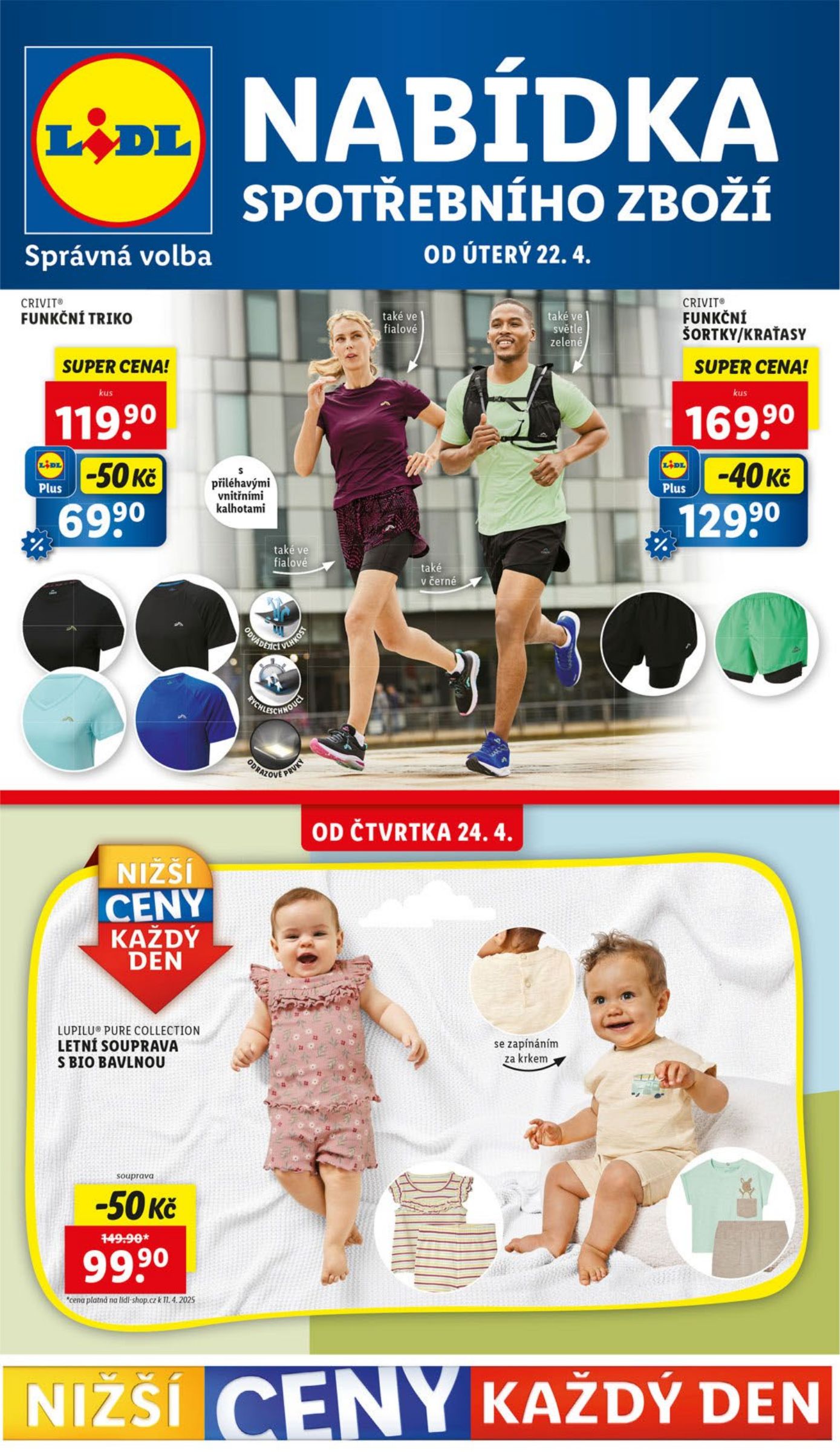 lidl - Leták Lidl - Spotřební zboží od 22.04. do 27.04.