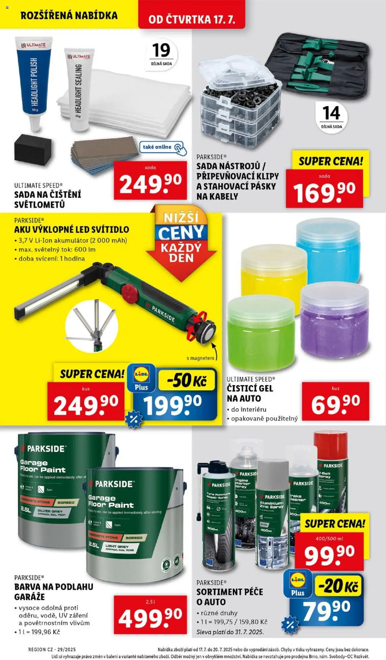 lidl - LIDL leták 17.07.2025 - 20.07.2025 - page: 30 lidl - LIDL leták 17.07.2025 - 20.07.2025 - page: 30