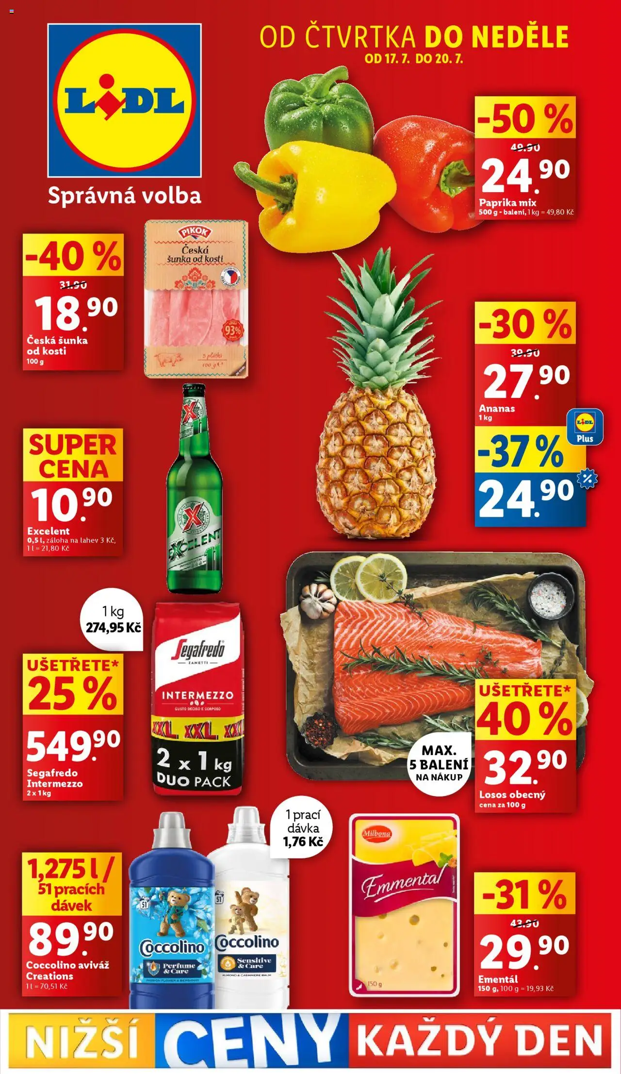 lidl - LIDL leták 17.07.2025 - 20.07.2025 - page: 1 lidl - LIDL leták 17.07.2025 - 20.07.2025 - page: 1