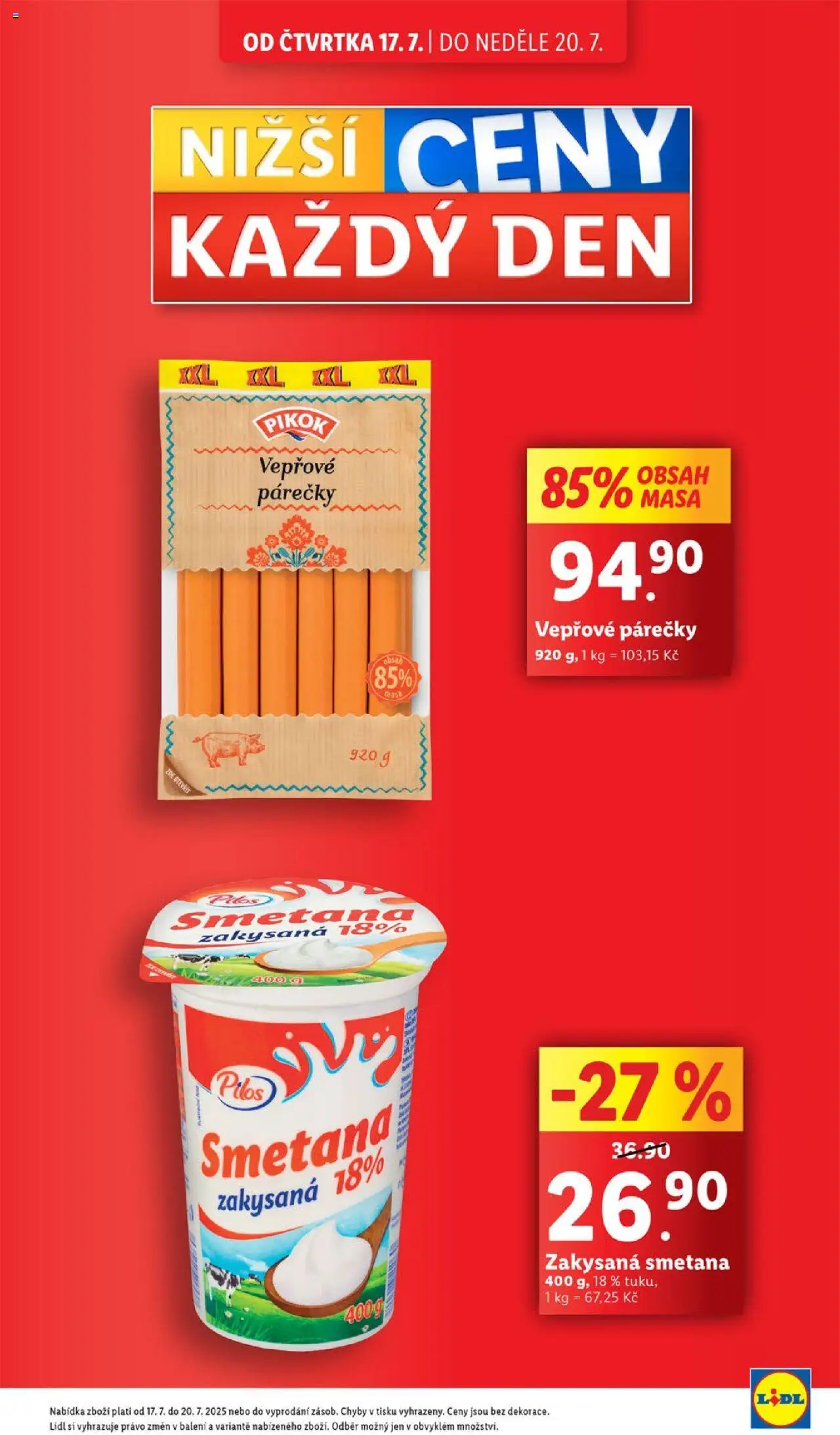 lidl - LIDL leták 17.07.2025 - 20.07.2025 - page: 5 lidl - LIDL leták 17.07.2025 - 20.07.2025 - page: 5