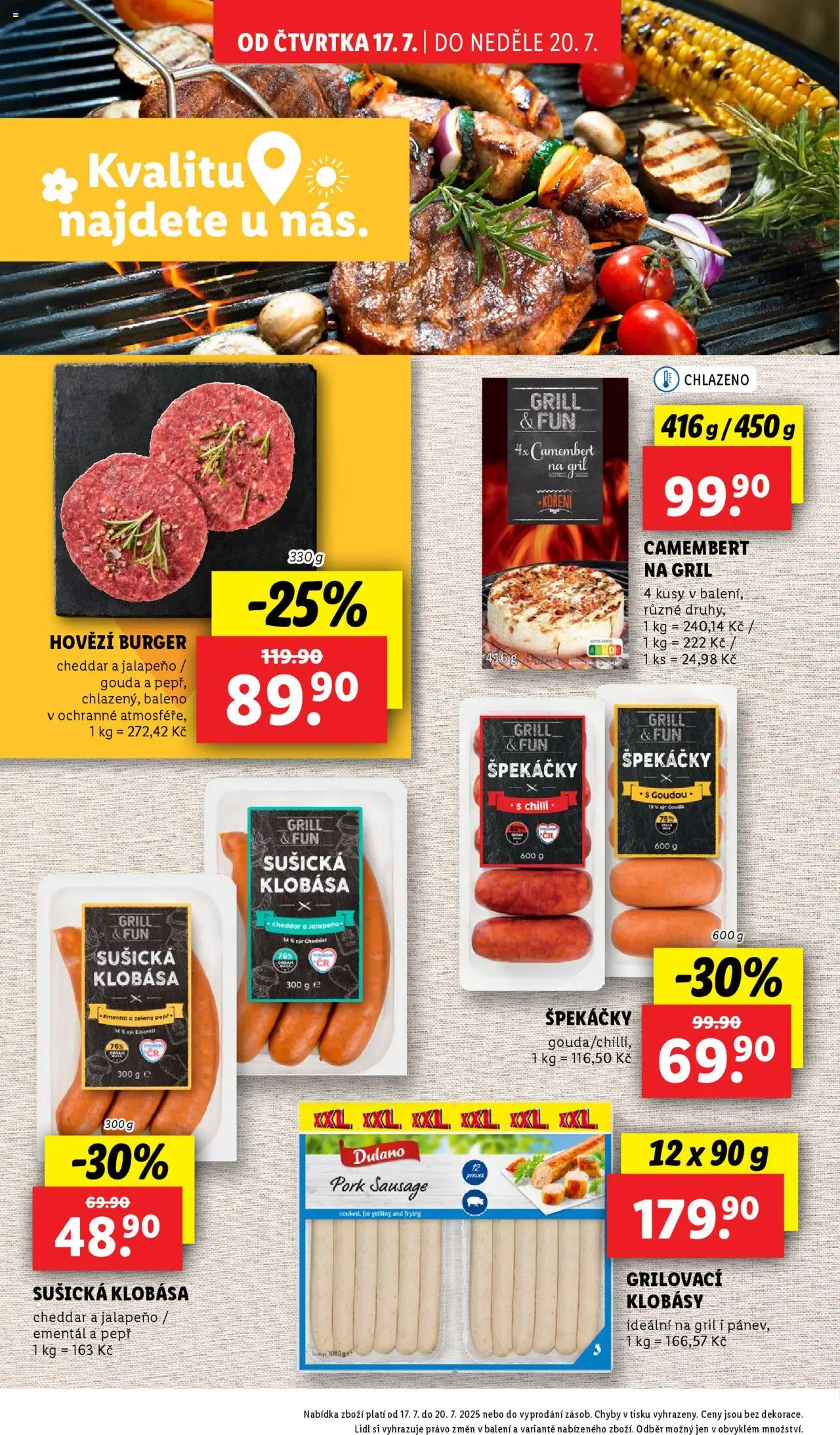 lidl - LIDL leták 17.07.2025 - 20.07.2025 - page: 16 lidl - LIDL leták 17.07.2025 - 20.07.2025 - page: 16