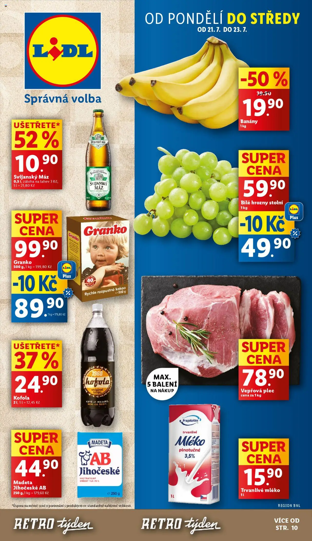 lidl - LIDL leták 21.07.2025 - 23.07.2025 - page: 1 lidl - LIDL leták 21.07.2025 - 23.07.2025 - page: 1