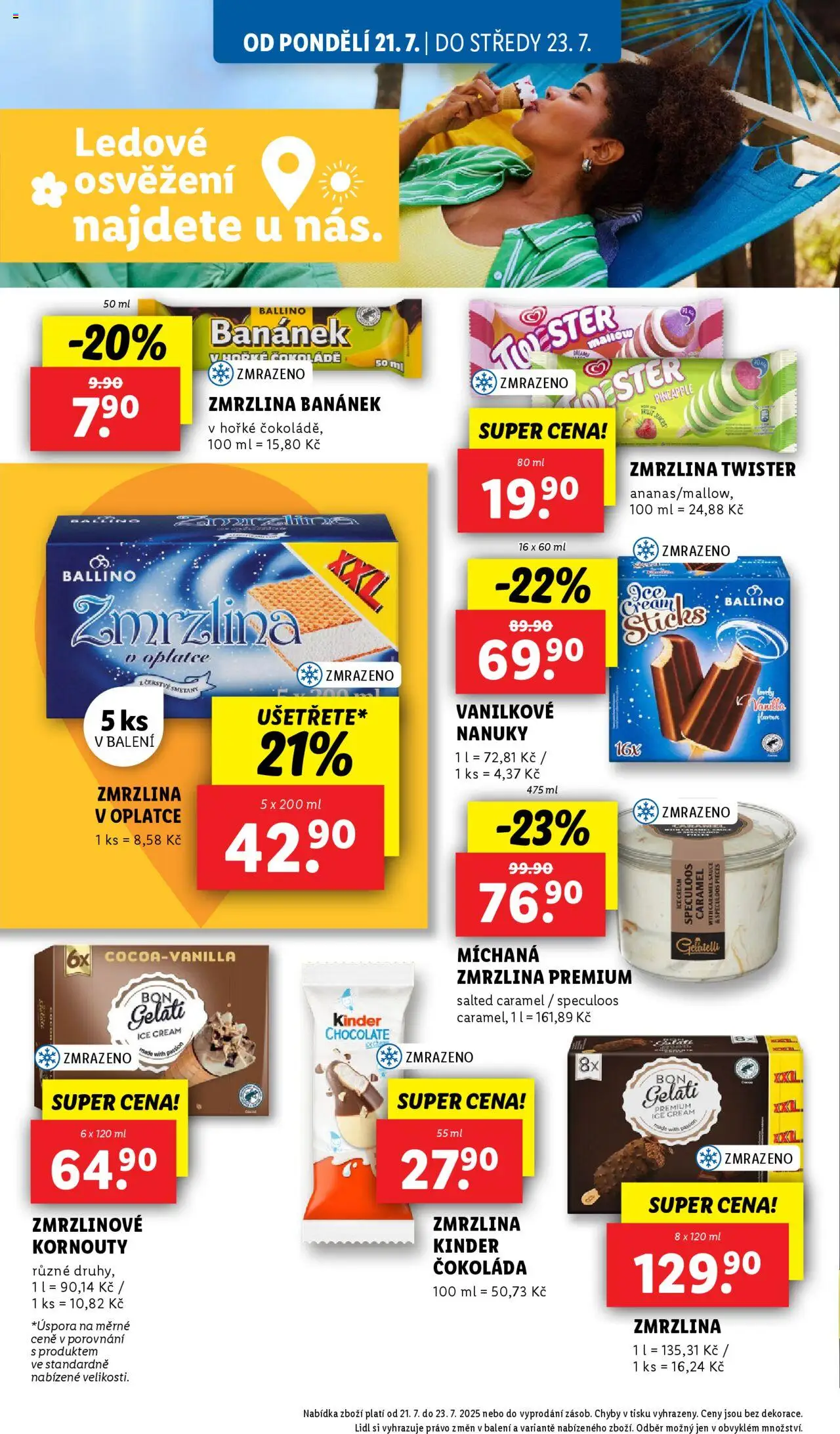 lidl - LIDL leták 21.07.2025 - 23.07.2025 - page: 28 lidl - LIDL leták 21.07.2025 - 23.07.2025 - page: 28