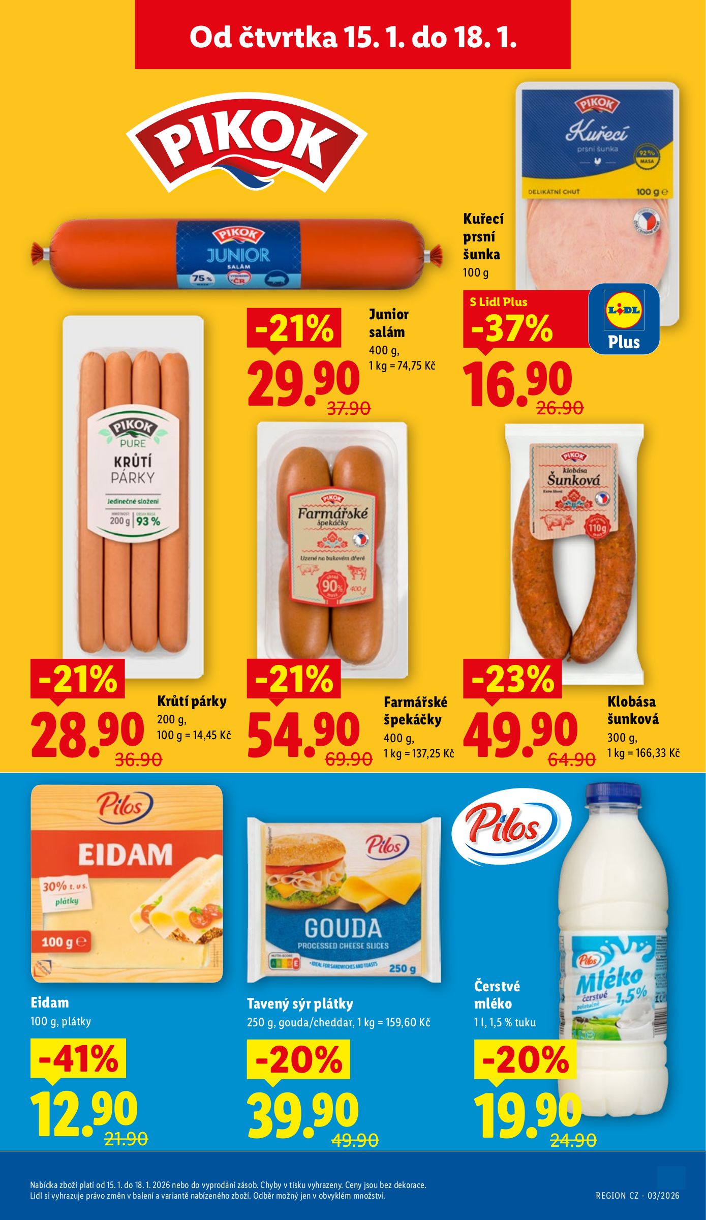 lidl - Aktuální leták Lidl od 15.01. do 18.01. - page: 13