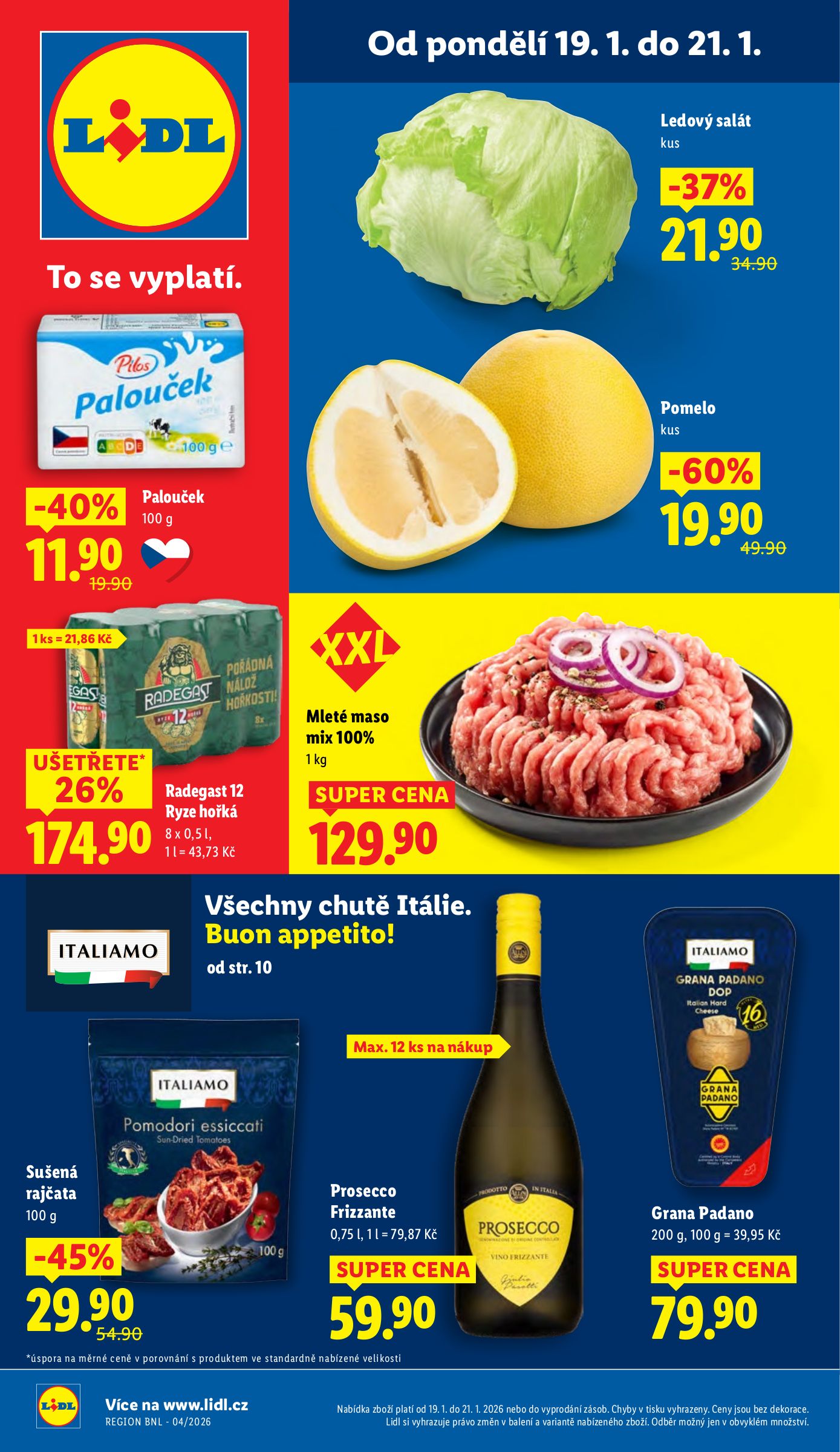 lidl - Aktuální leták Lidl od 19.01. do 21.01.
