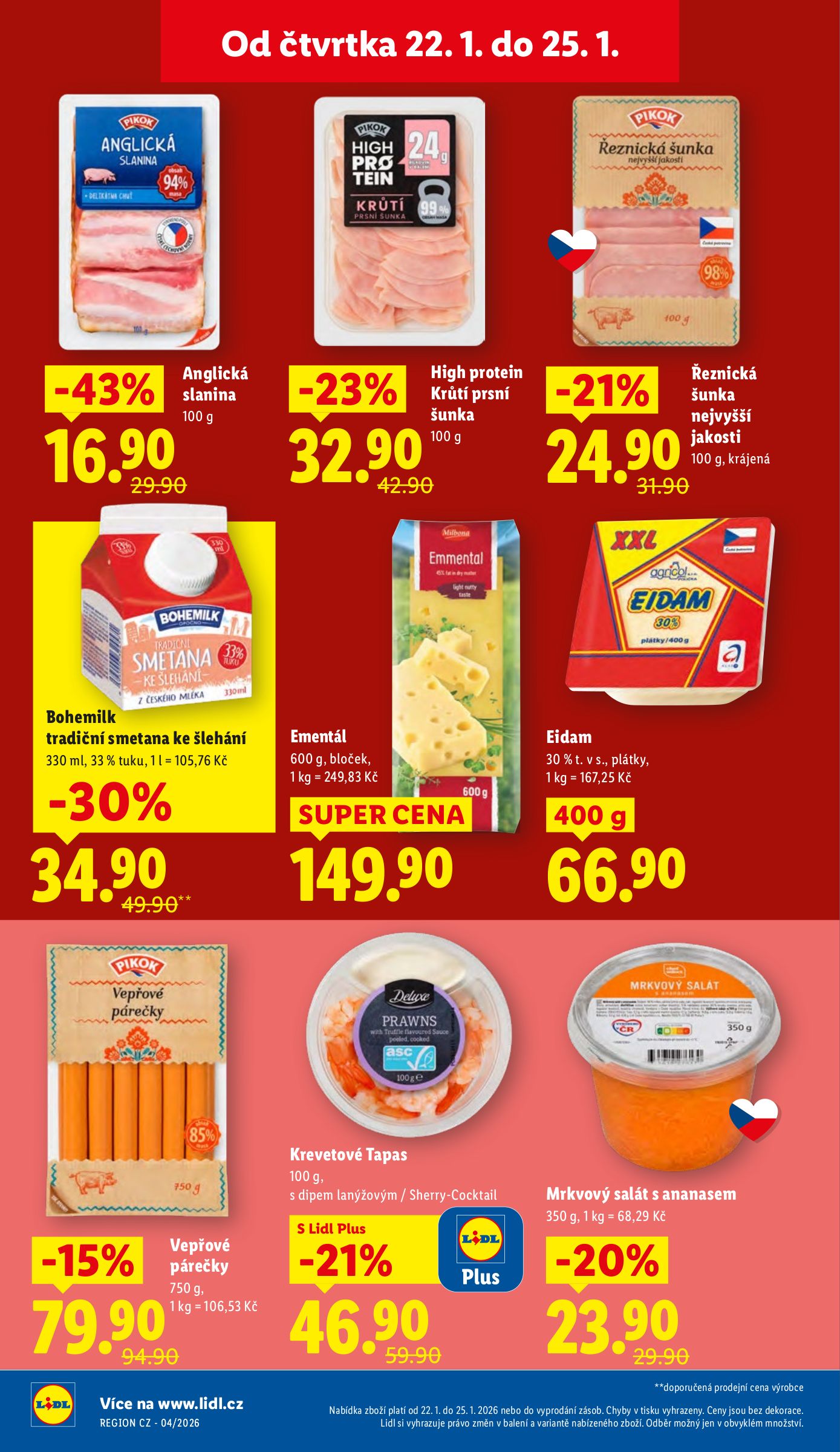 lidl - Aktuální leták Lidl od 22.01. do 25.01. - page: 12