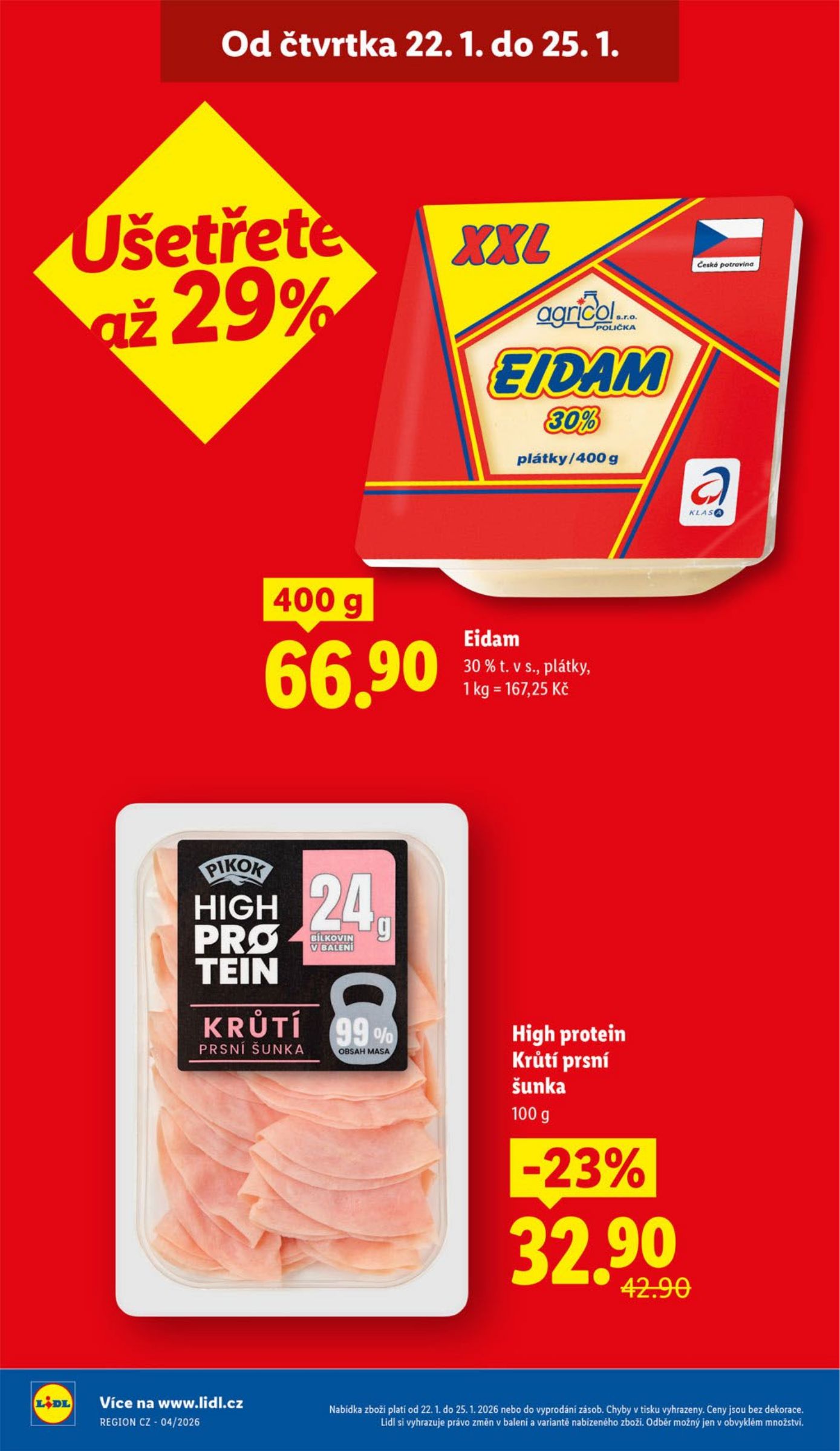 lidl - Aktuální leták Lidl od 22.01. do 25.01. - page: 4