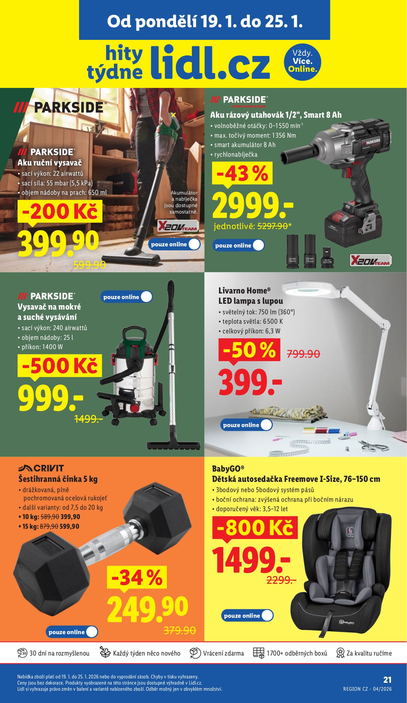 lidl - Aktuální leták Lidl.cz od 19.01. do 25.01.