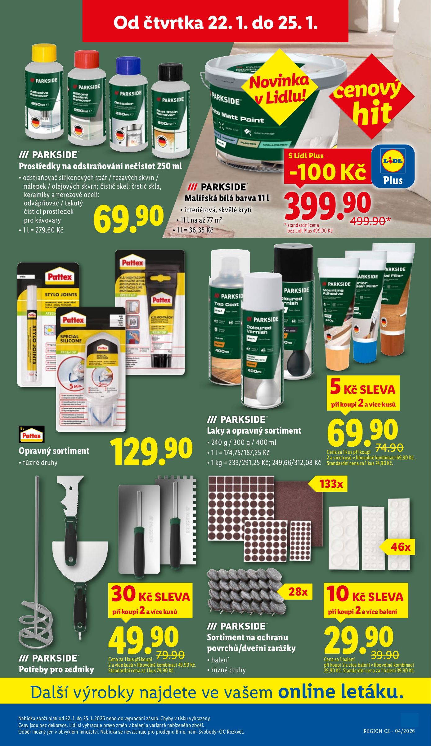 lidl - Aktuální leták Lidl - Spotřební zboží od 19.01. do 25.01. - page: 21
