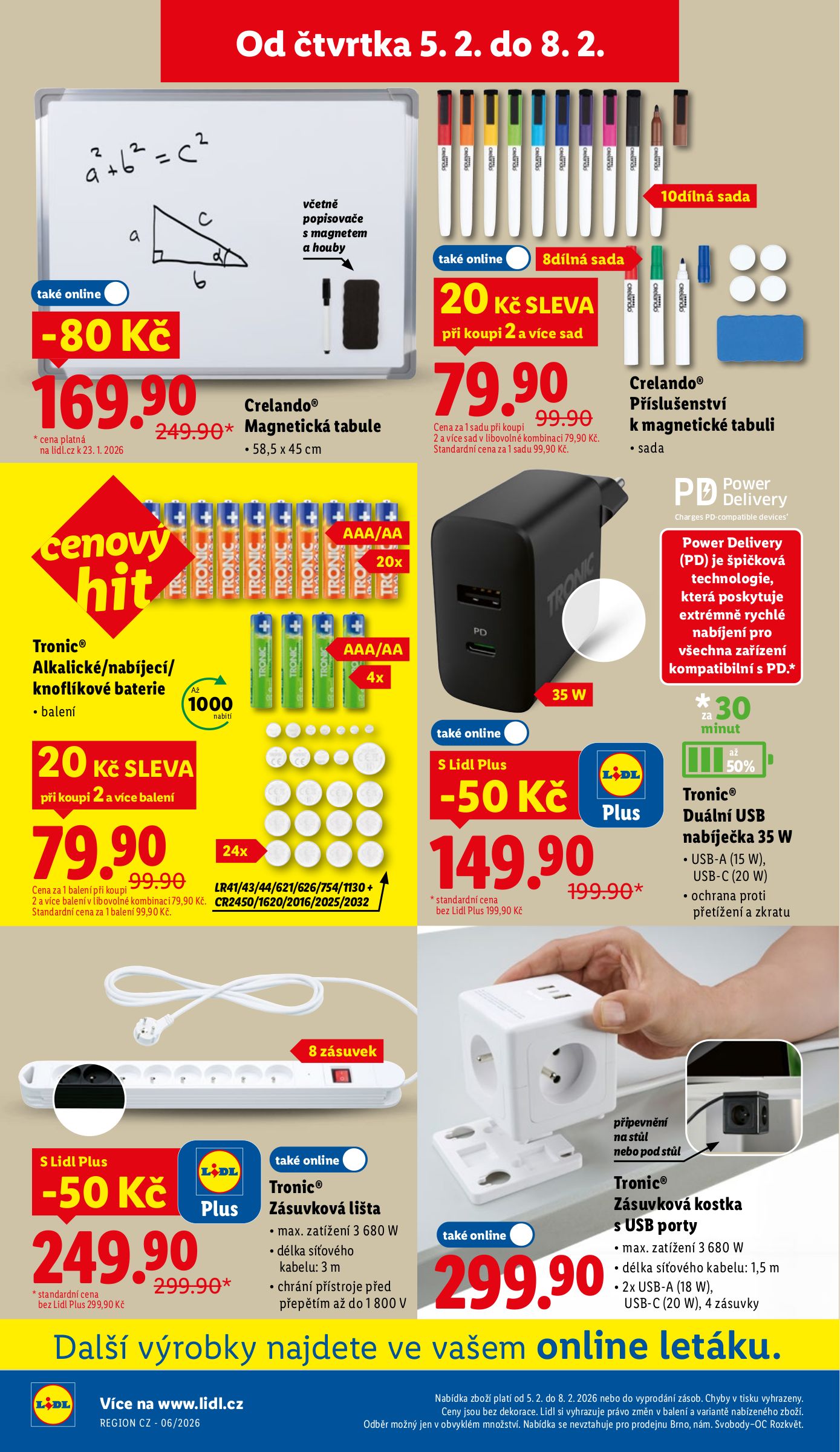 lidl - Lidl - Spotřební zboží leták platný od %validSinceDay% 02.02. do 08.02. - page: 20