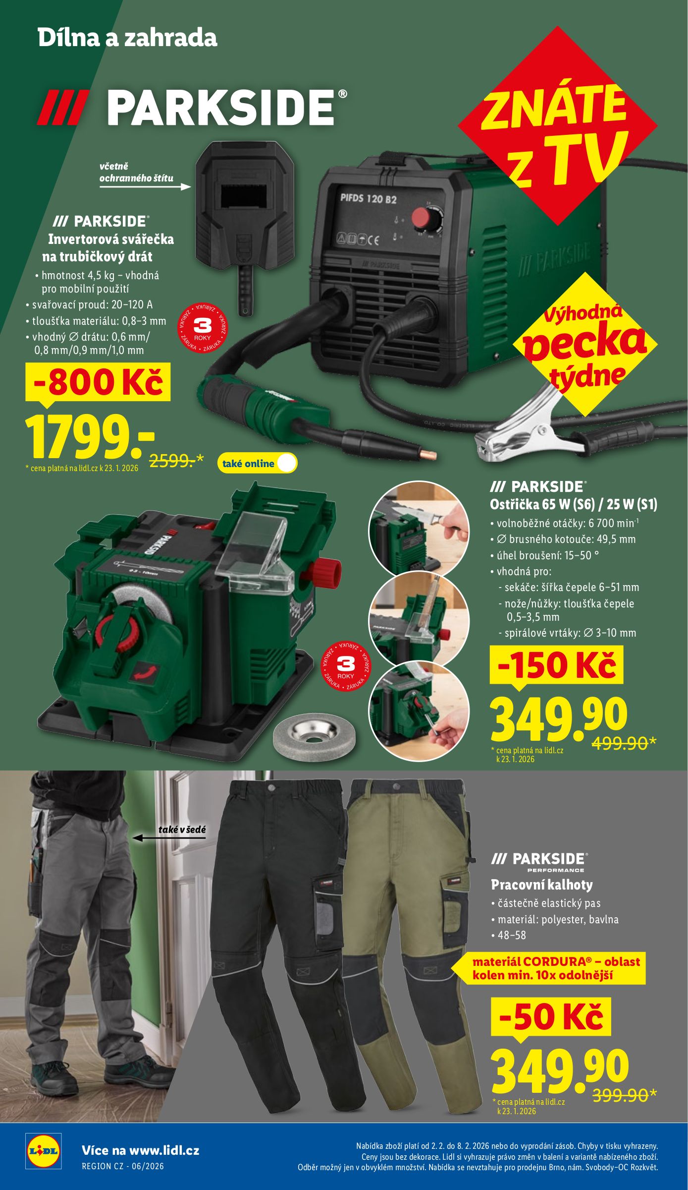 lidl - Lidl - Spotřební zboží leták platný od %validSinceDay% 02.02. do 08.02. - page: 4