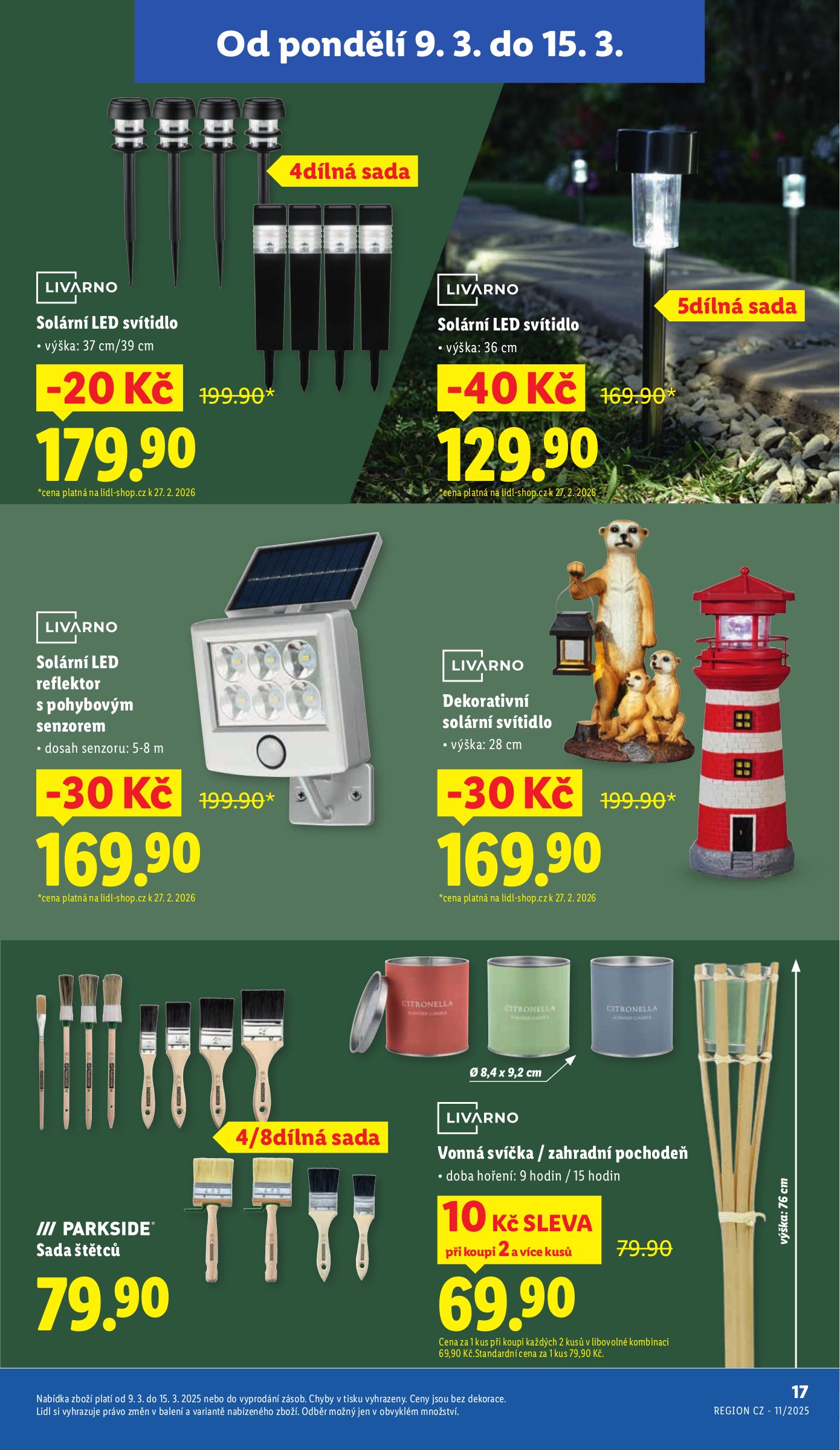 lidl - Lidl - Zahradní brožura leták platný od úterý 24.02.2026 do neděle 15.03.2026 - page: 17