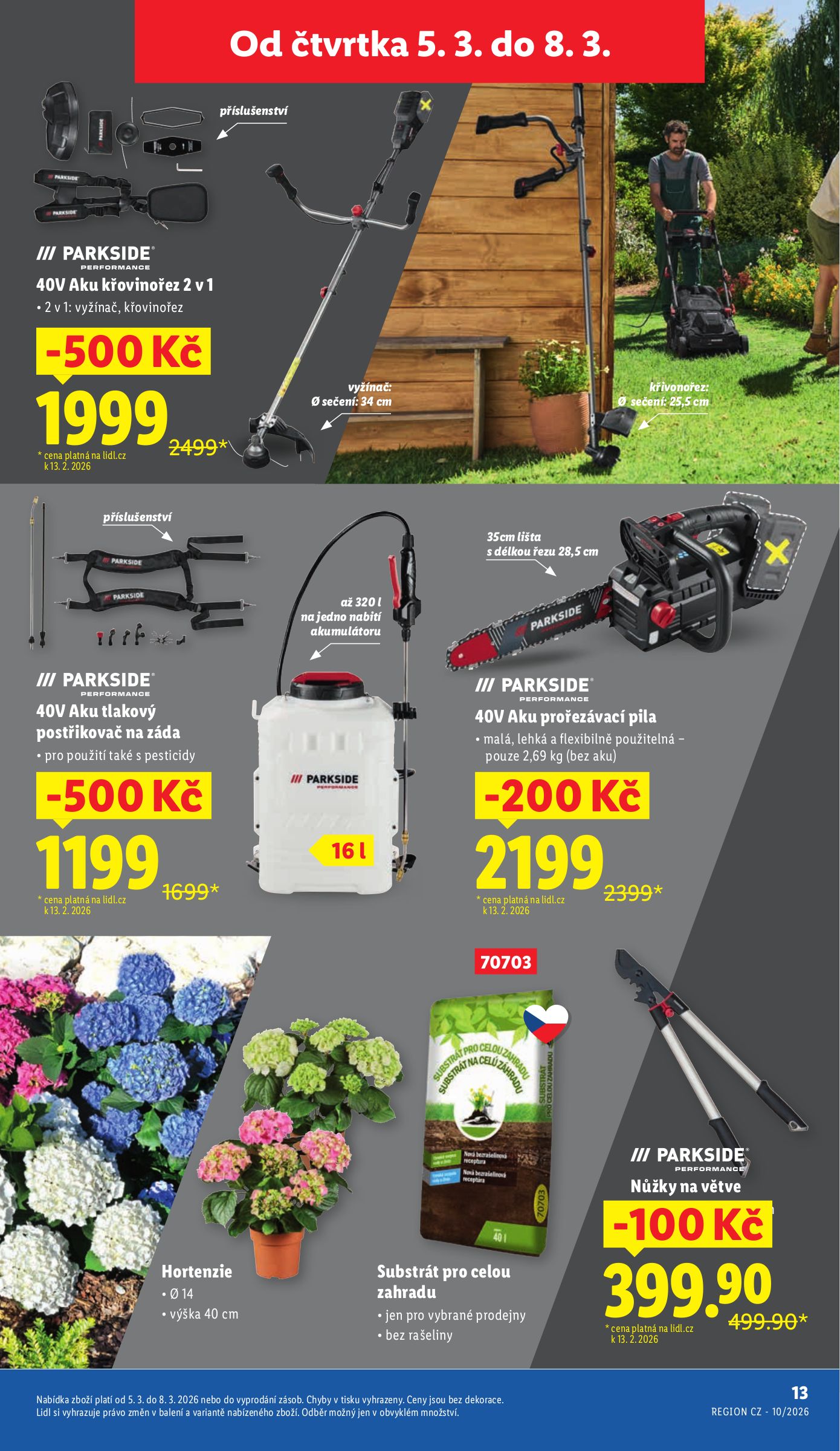 lidl - Lidl - Zahradní brožura leták platný od úterý 24.02.2026 do neděle 15.03.2026 - page: 13