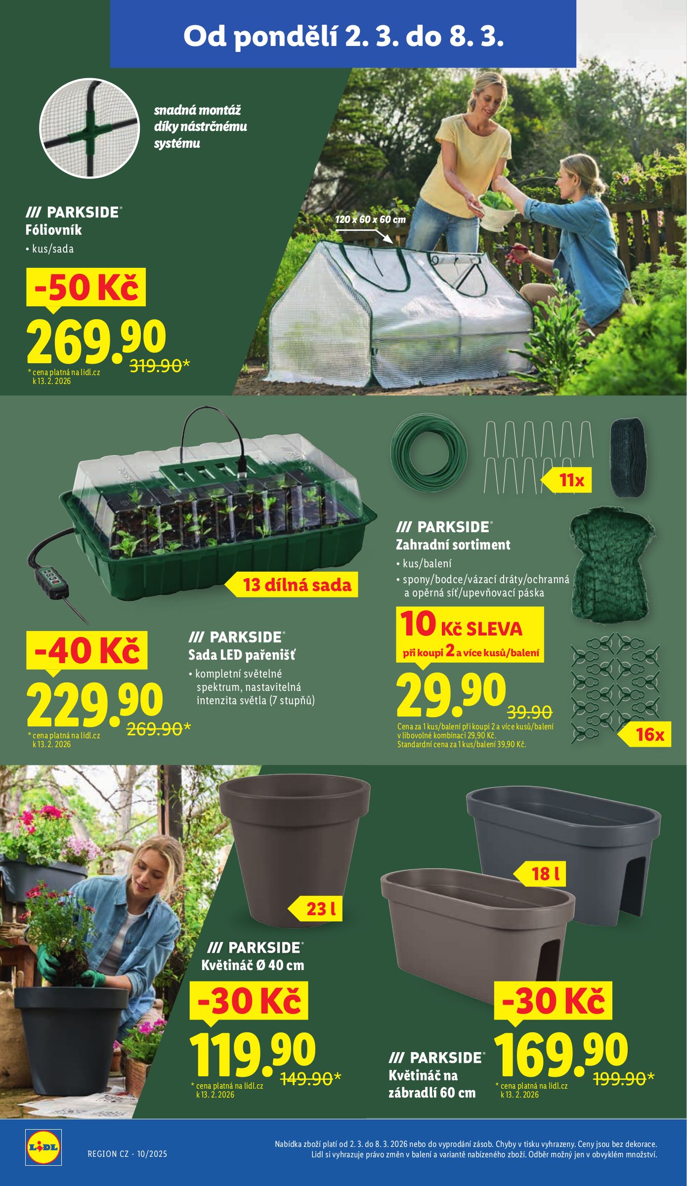 lidl - Lidl - Zahradní brožura leták platný od úterý 24.02.2026 do neděle 15.03.2026 - page: 12